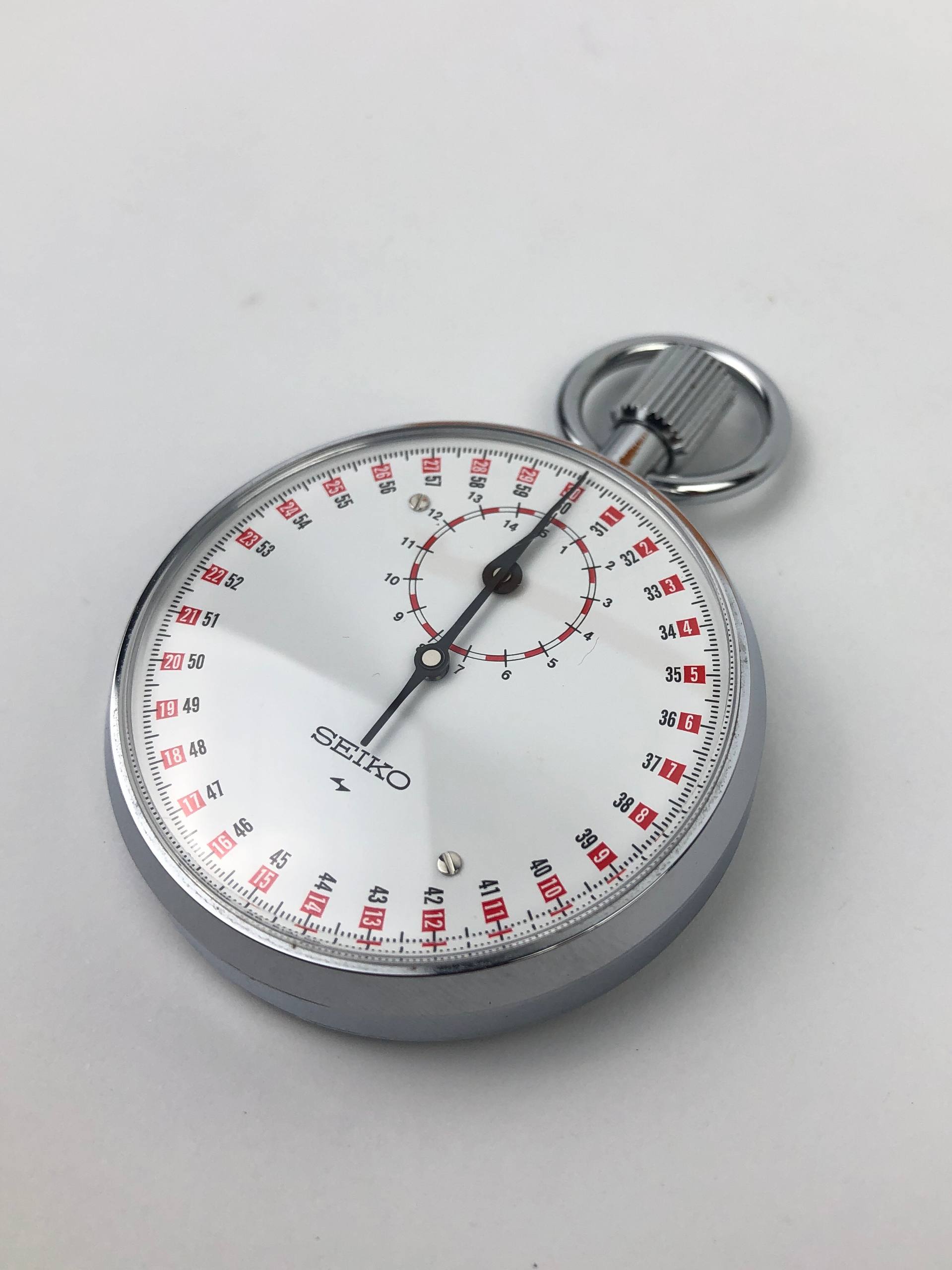 STOPWATCH VINTAGE SEIKO CAL 88 GOOD CONDITION - Gambar 3