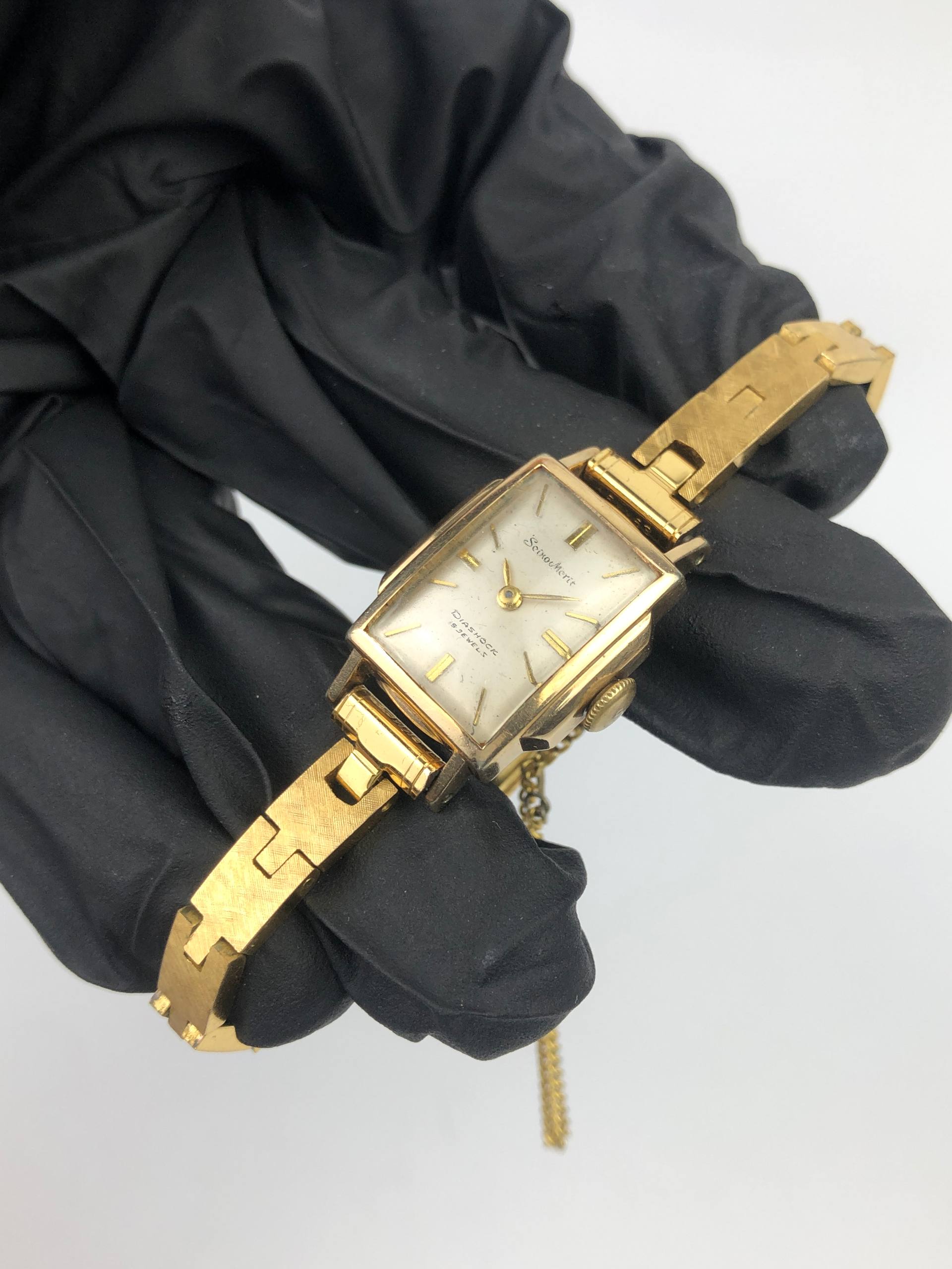 SEIKO MERIT ARTDECO VINTAGE 14k GOLD FILLED - Gambar 3