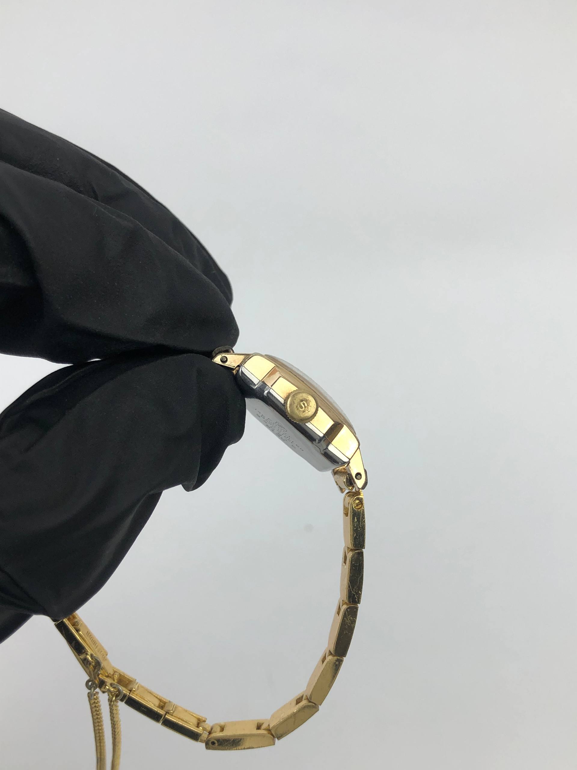 SEIKO MERIT ARTDECO VINTAGE 14k GOLD FILLED - Gambar 5