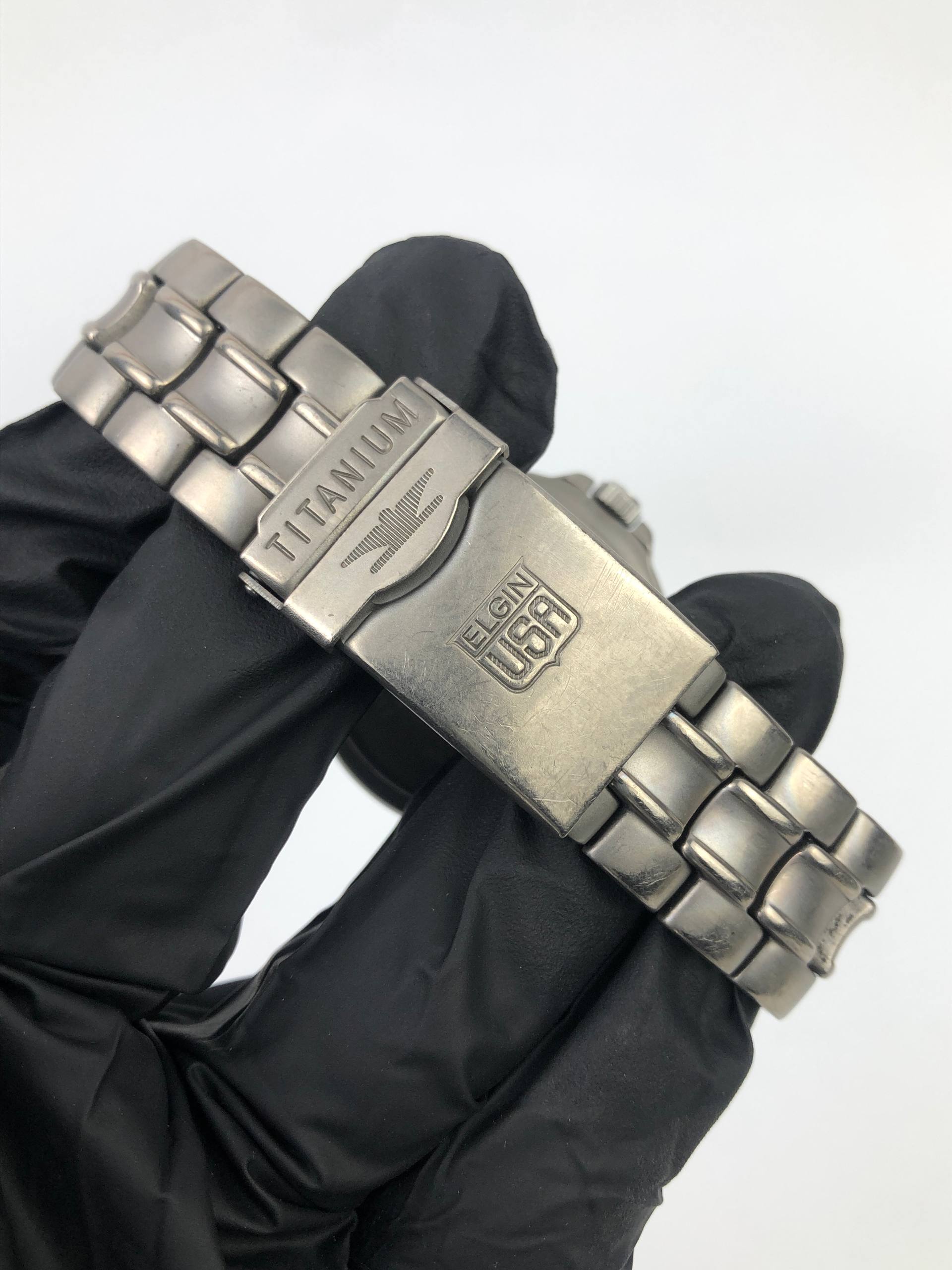 ELGIN TITANIUM DAYDATE SOLAR ORIGINAL - Gambar 7