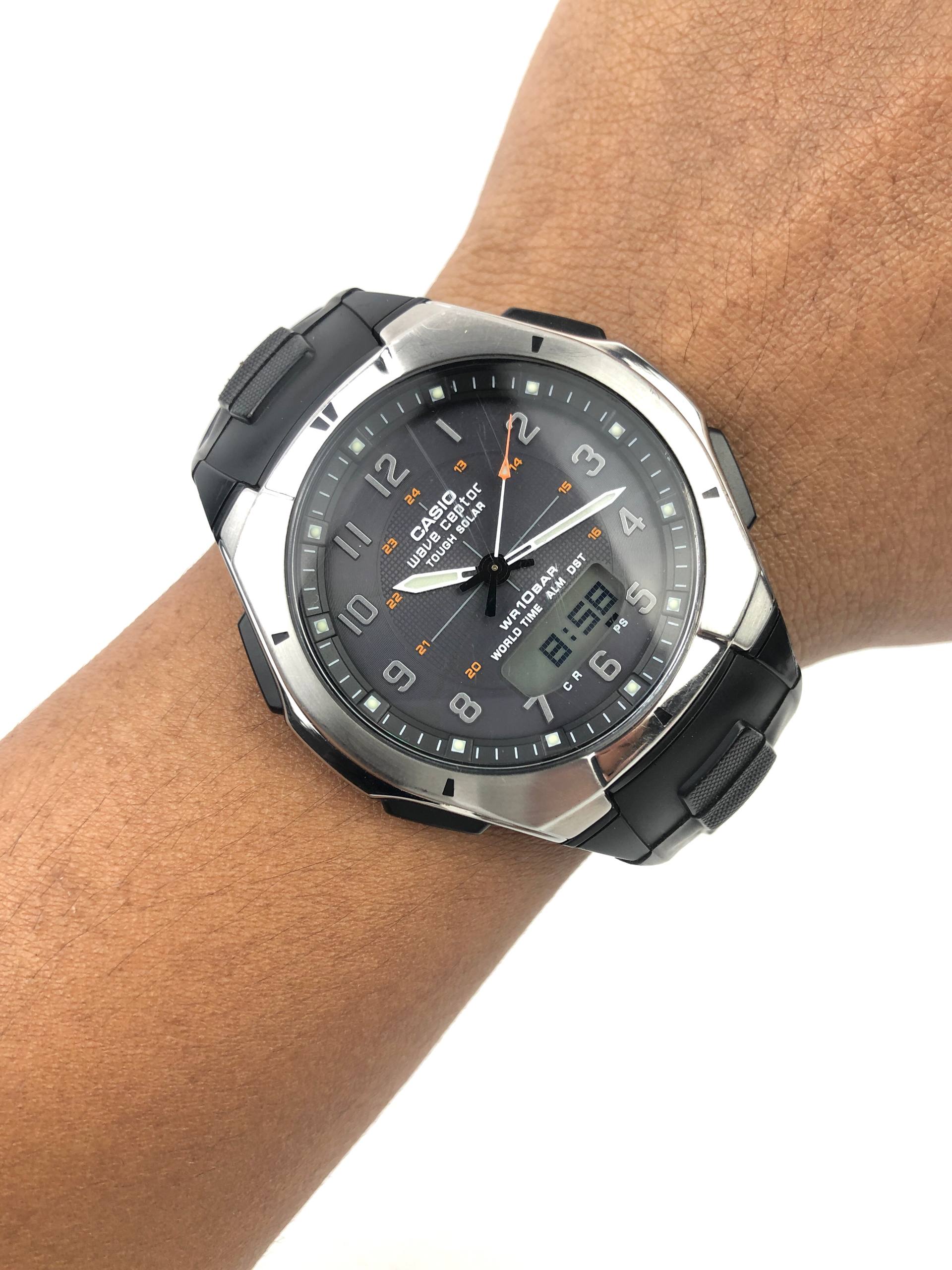 CASIO WAVECEPTOR ANADIGI ALL ORIGINAL
