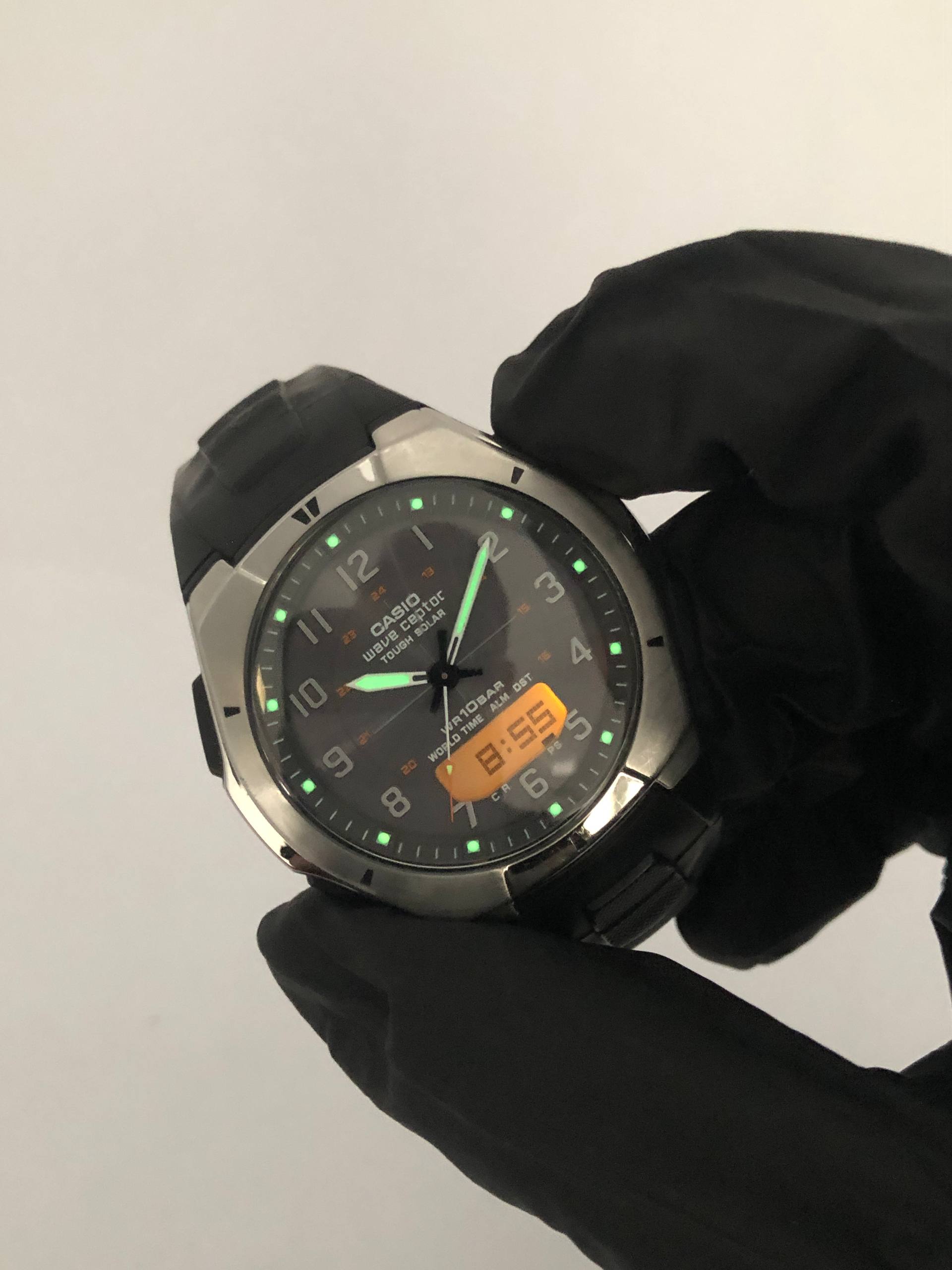 CASIO WAVECEPTOR ANADIGI ALL ORIGINAL - Gambar 5