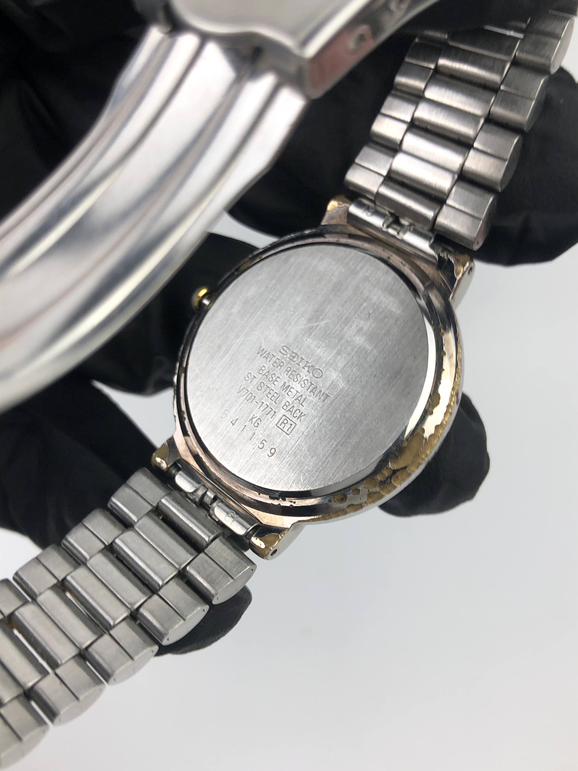 DRESSWATCH SEIKO QUARTZ CAL V701 - Gambar 7