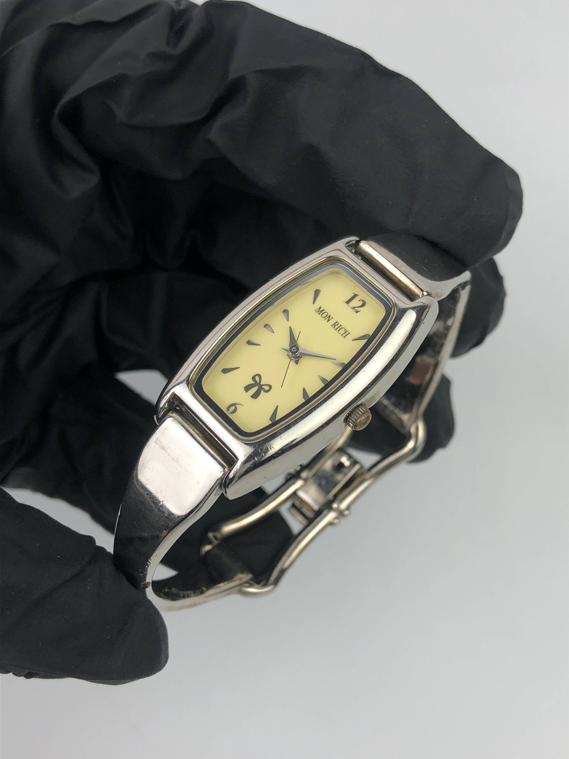 BANGLE WATCH QUARTZ MON RICH JAPAN ORIGINAL - Gambar 3