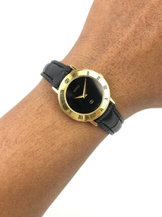 GUCCI 3001 L LADIES ROMAN BEZEL SWISS QUARTZ