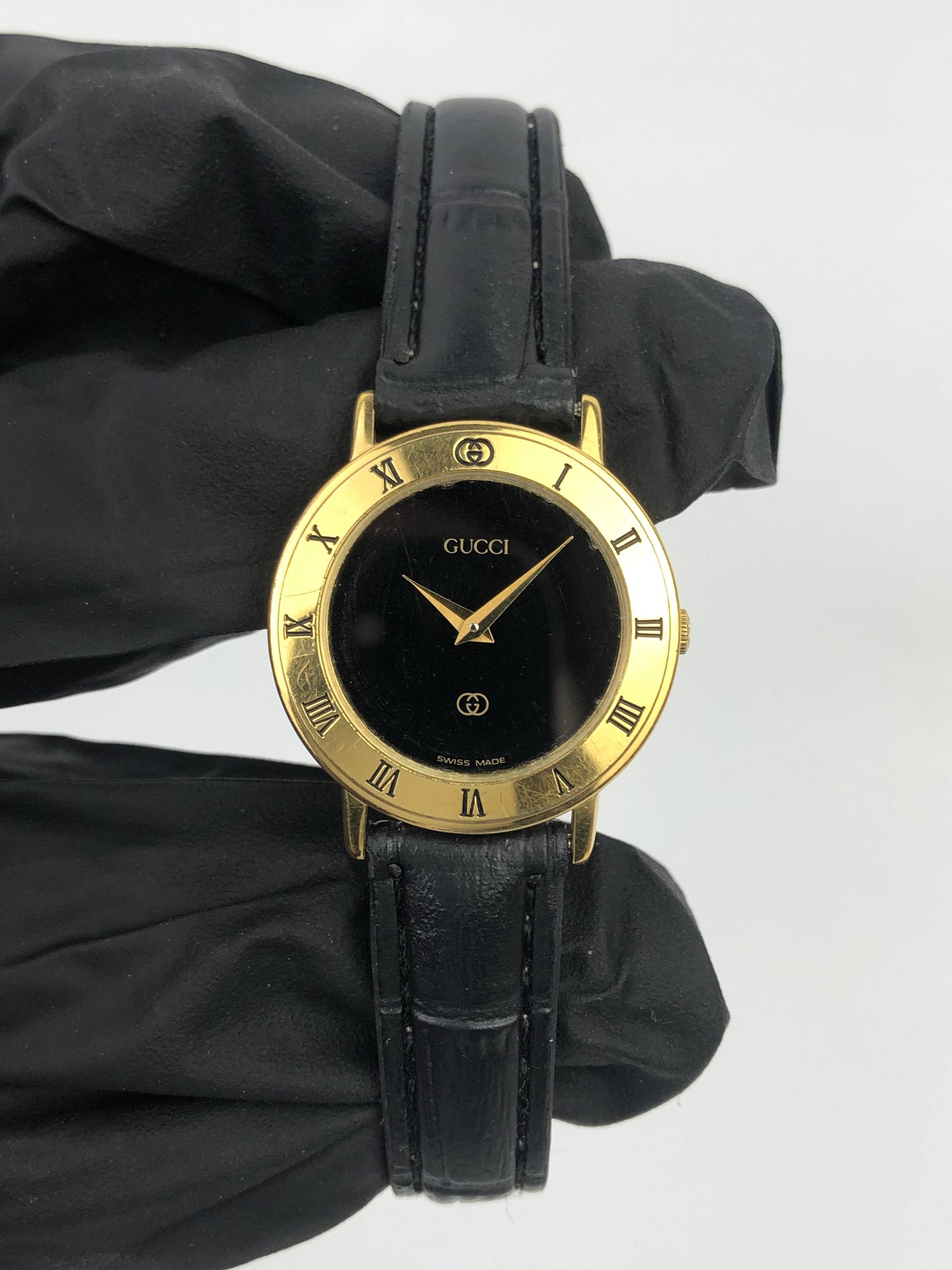 GUCCI 3001 L LADIES ROMAN BEZEL SWISS QUARTZ - Gambar 2