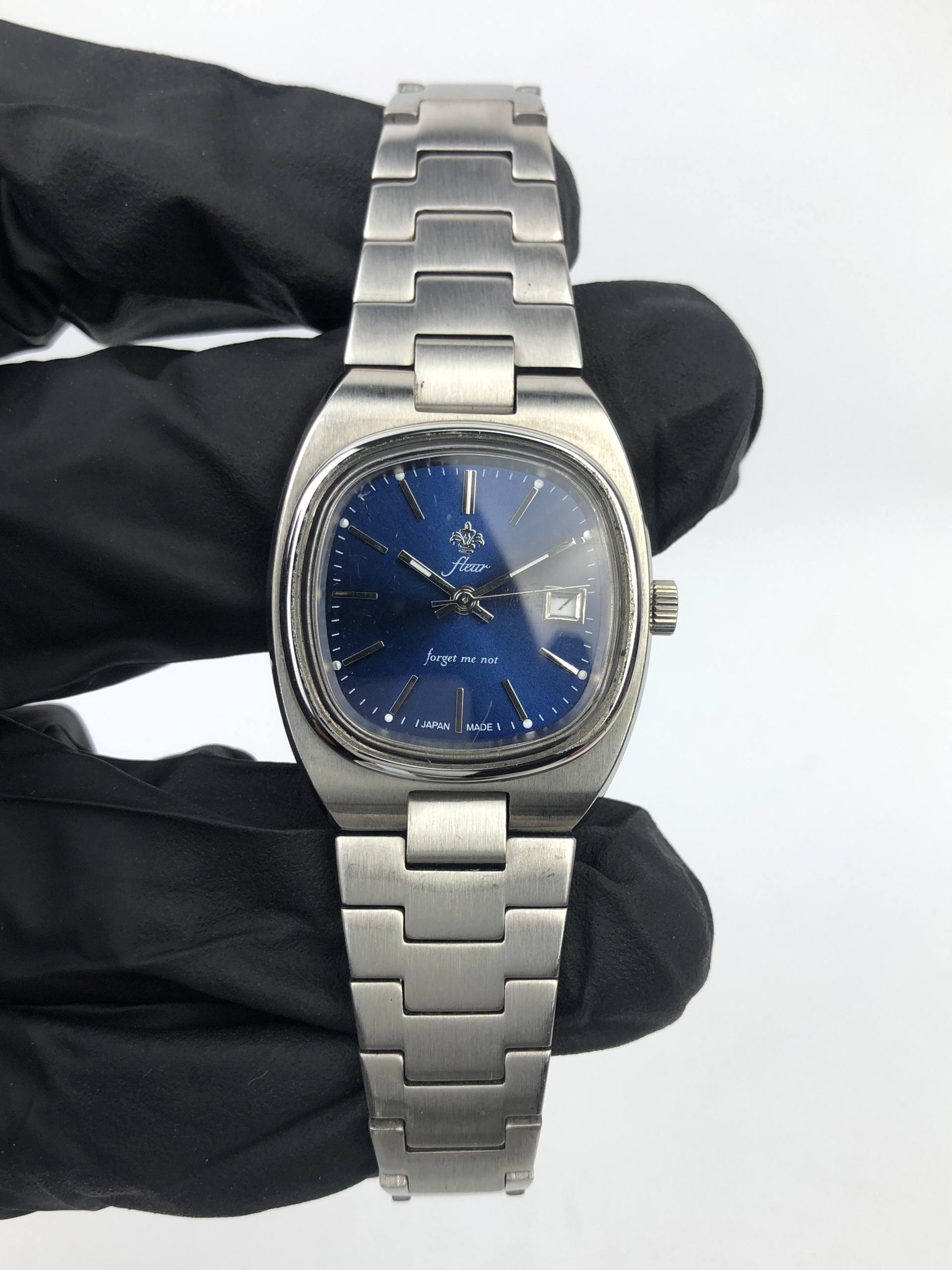 FLEUR JAPAN LADY QUARTZ BLUE DIAL - Gambar 2
