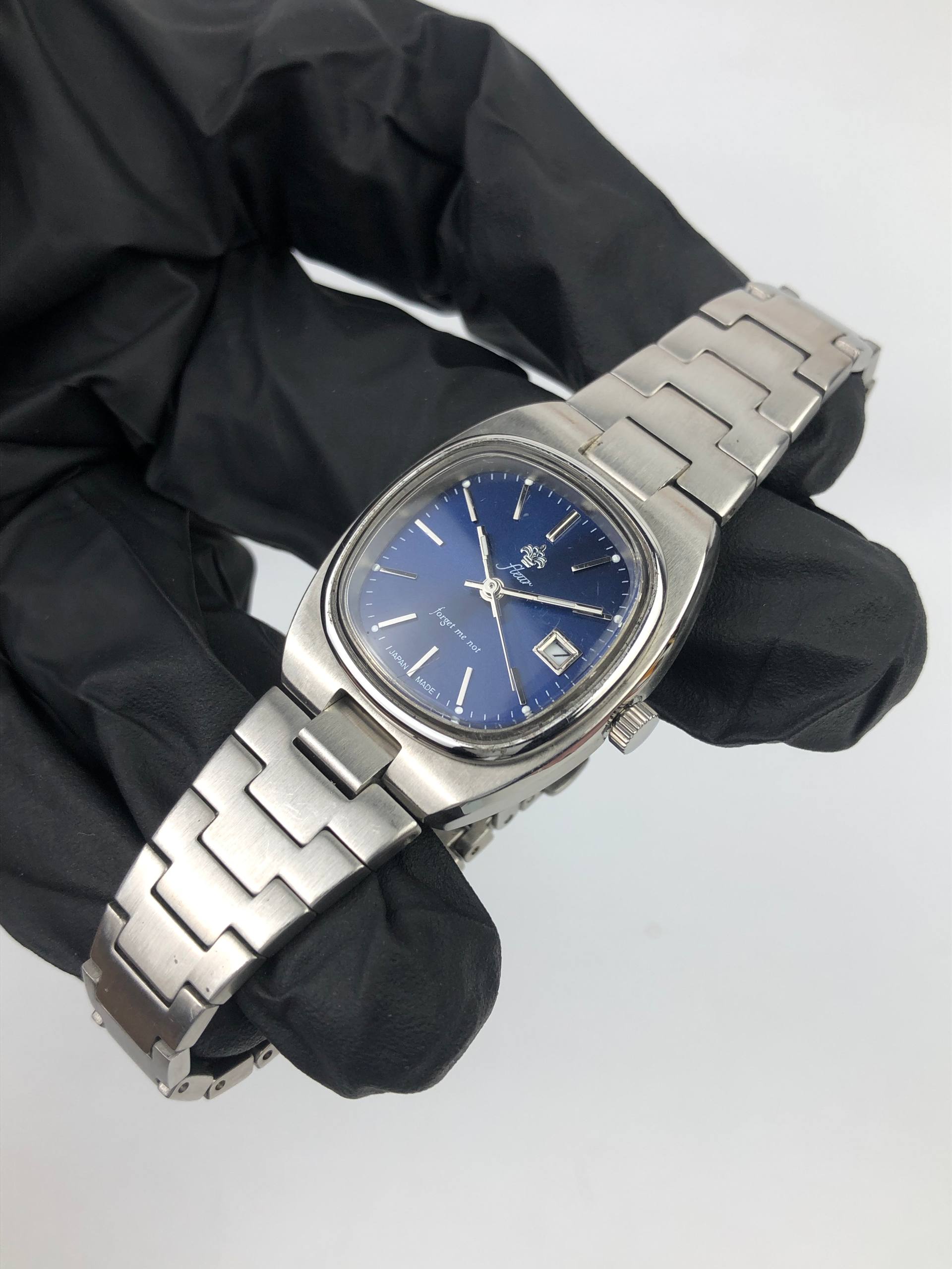 FLEUR JAPAN LADY QUARTZ BLUE DIAL - Gambar 3