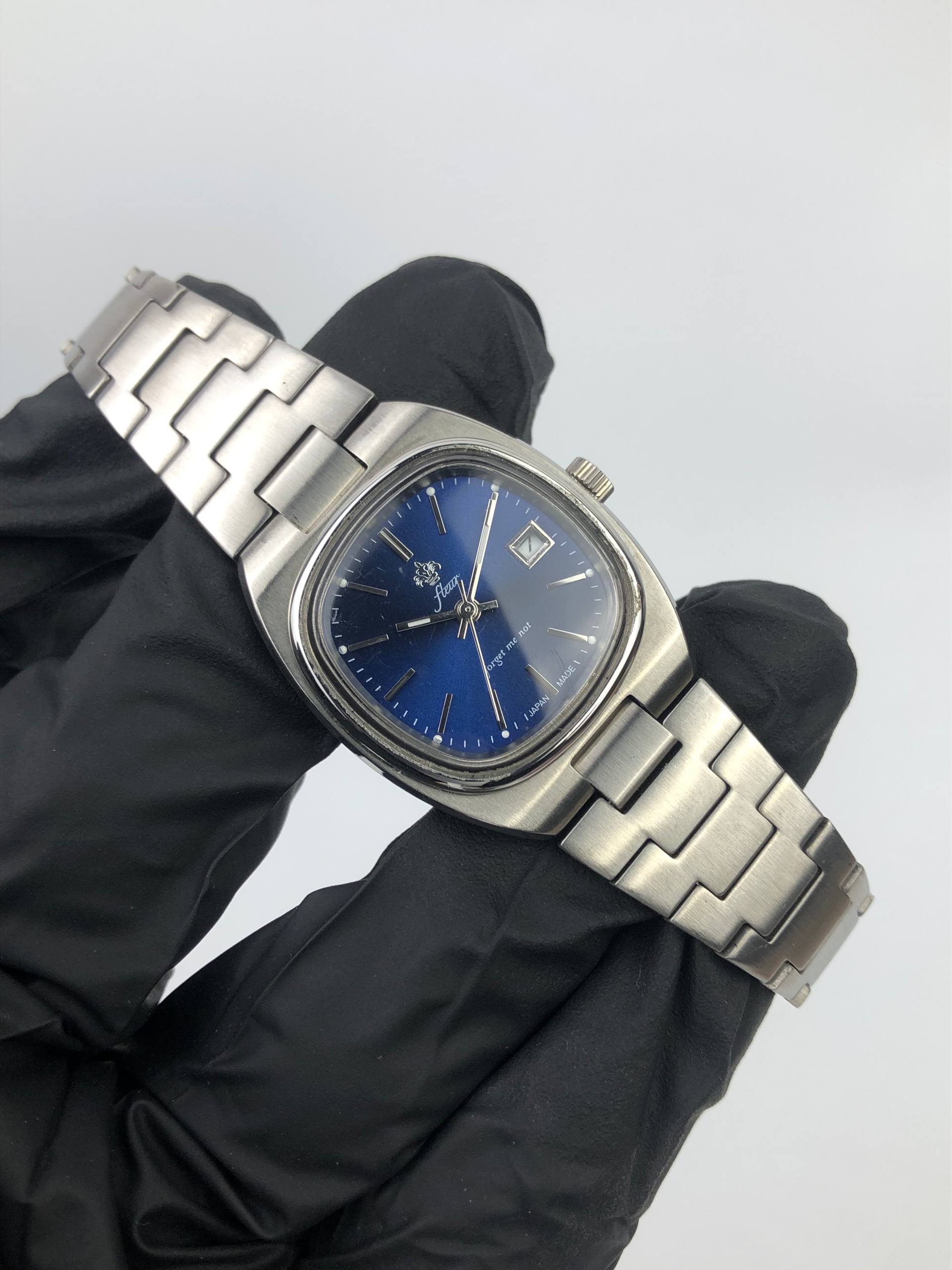 FLEUR JAPAN LADY QUARTZ BLUE DIAL - Gambar 4
