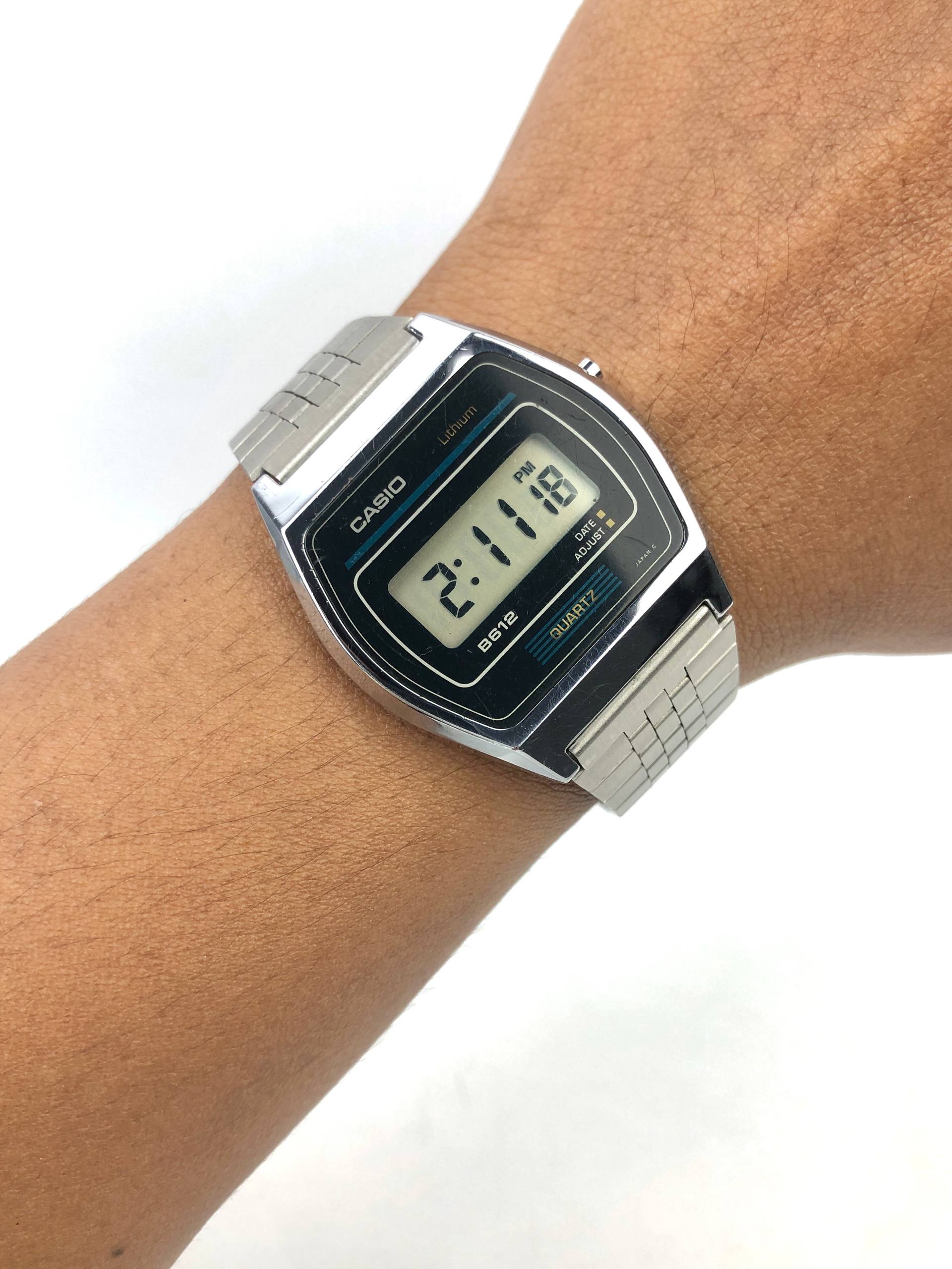 RETRO CASIO LITHIUM B612 ORIGINAL