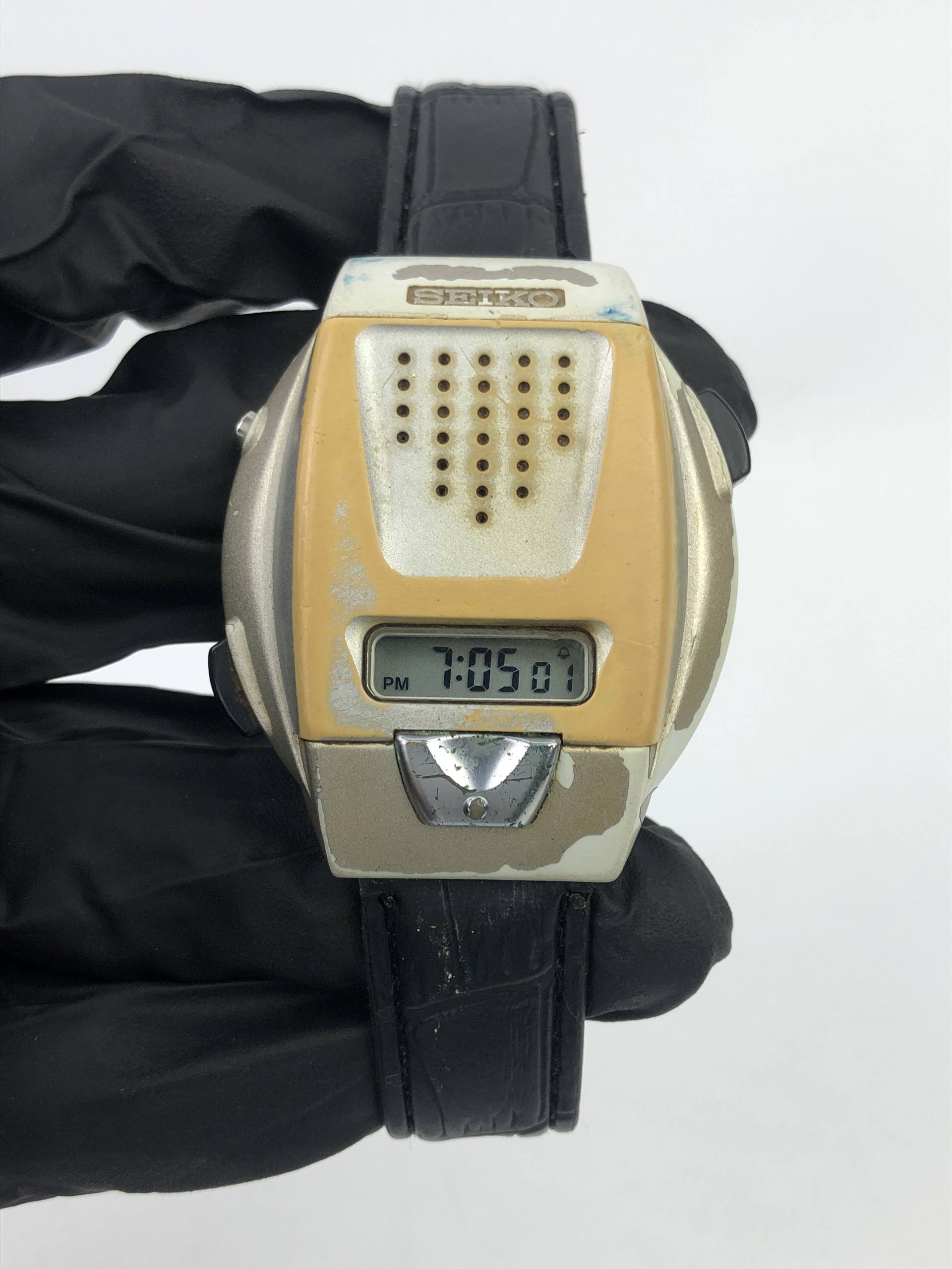 SEIKO TALKING WATCH CAL A860 VINTAGE - Gambar 2
