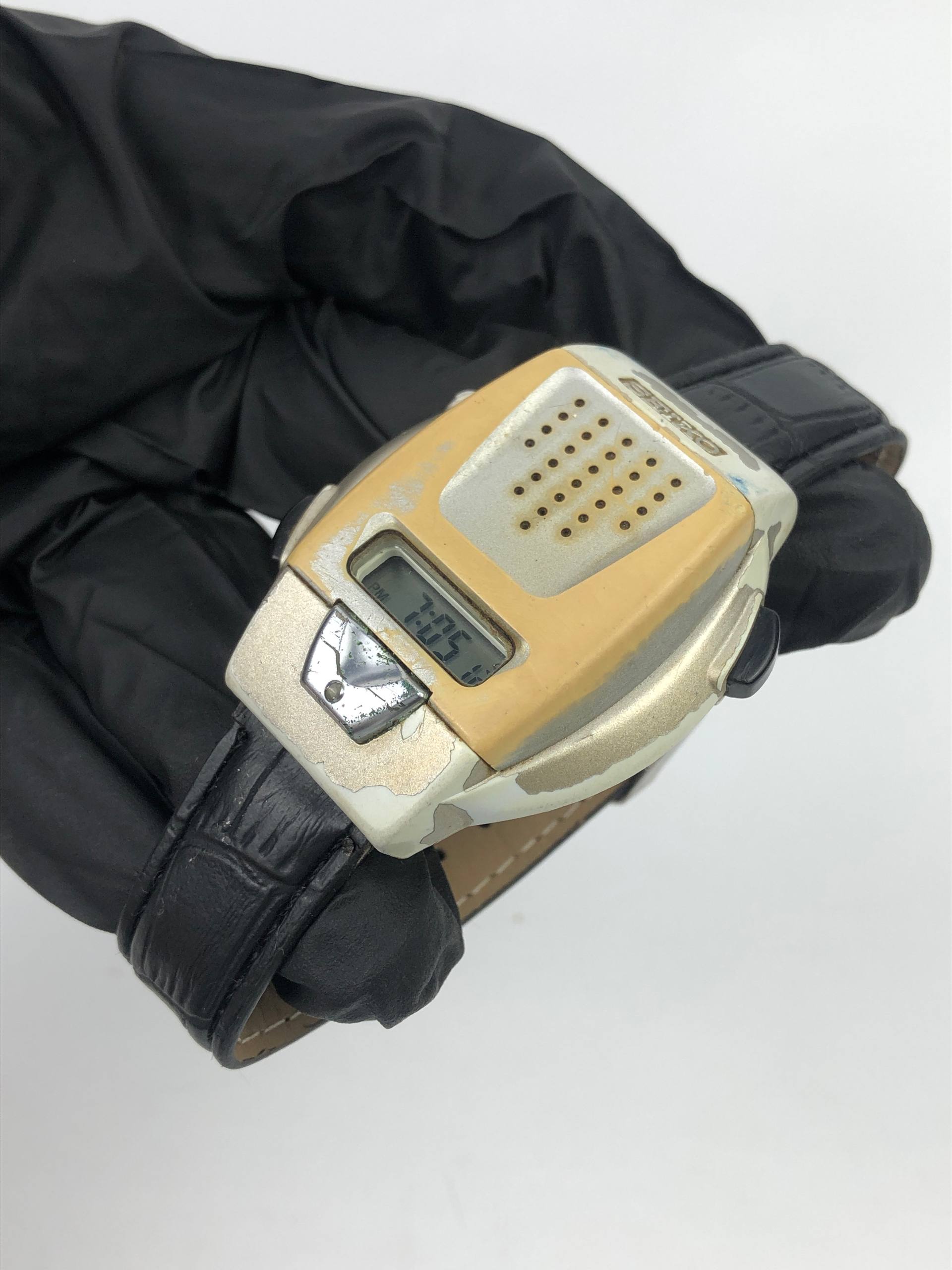 SEIKO TALKING WATCH CAL A860 VINTAGE - Gambar 3