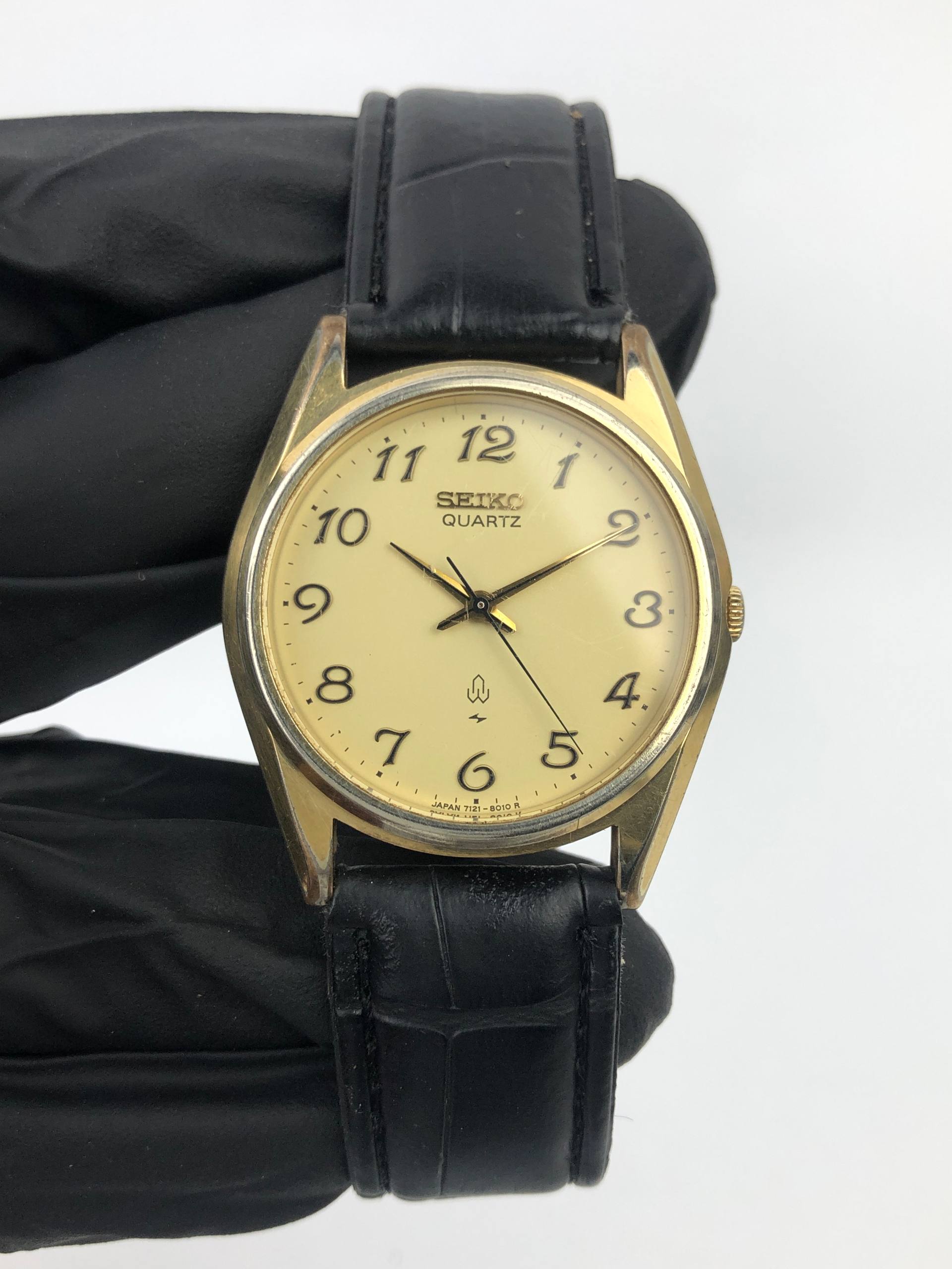 SEIKO QUARTZ CAL 7121 ARABIC DIAL C SHAPE CASE - Gambar 2