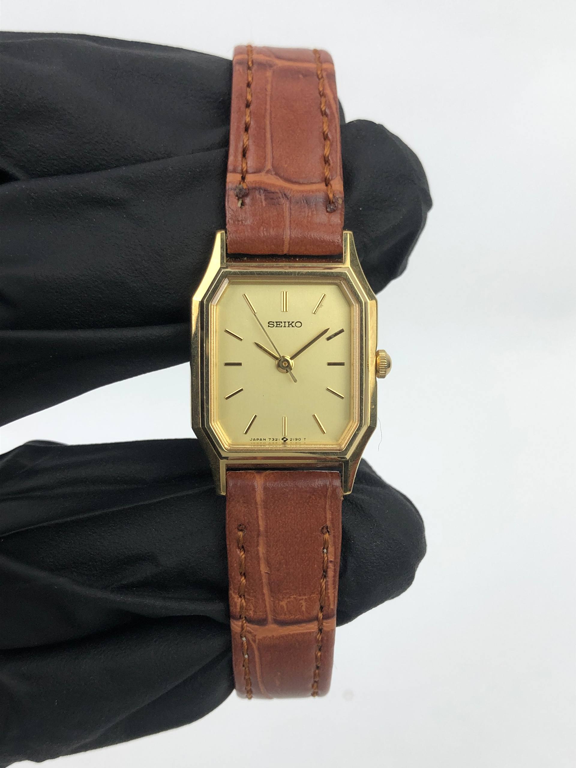 SEIKO OCTAGON QUARTZ CAL 7321 LADIES - Gambar 2