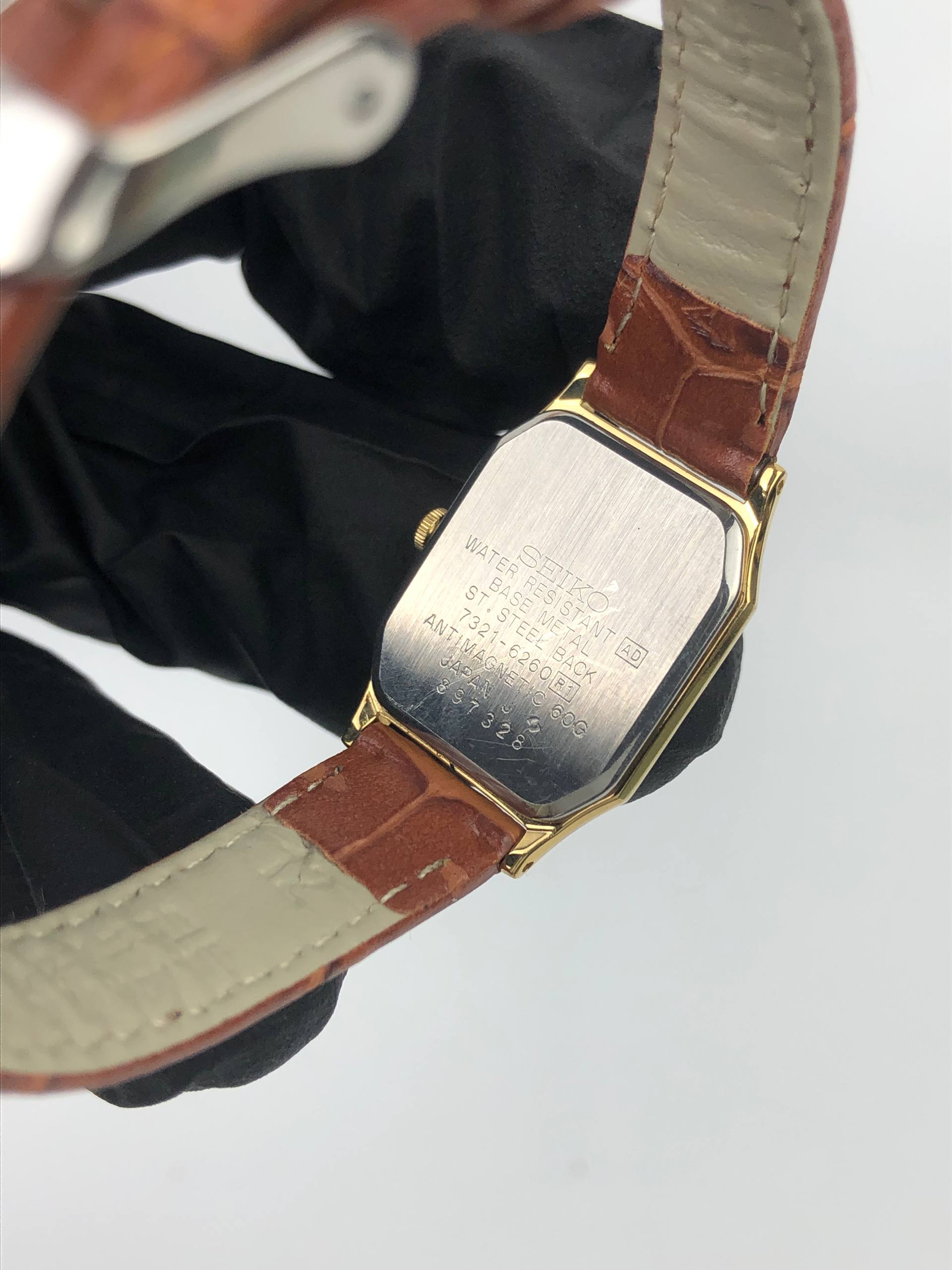 SEIKO OCTAGON QUARTZ CAL 7321 LADIES - Gambar 8