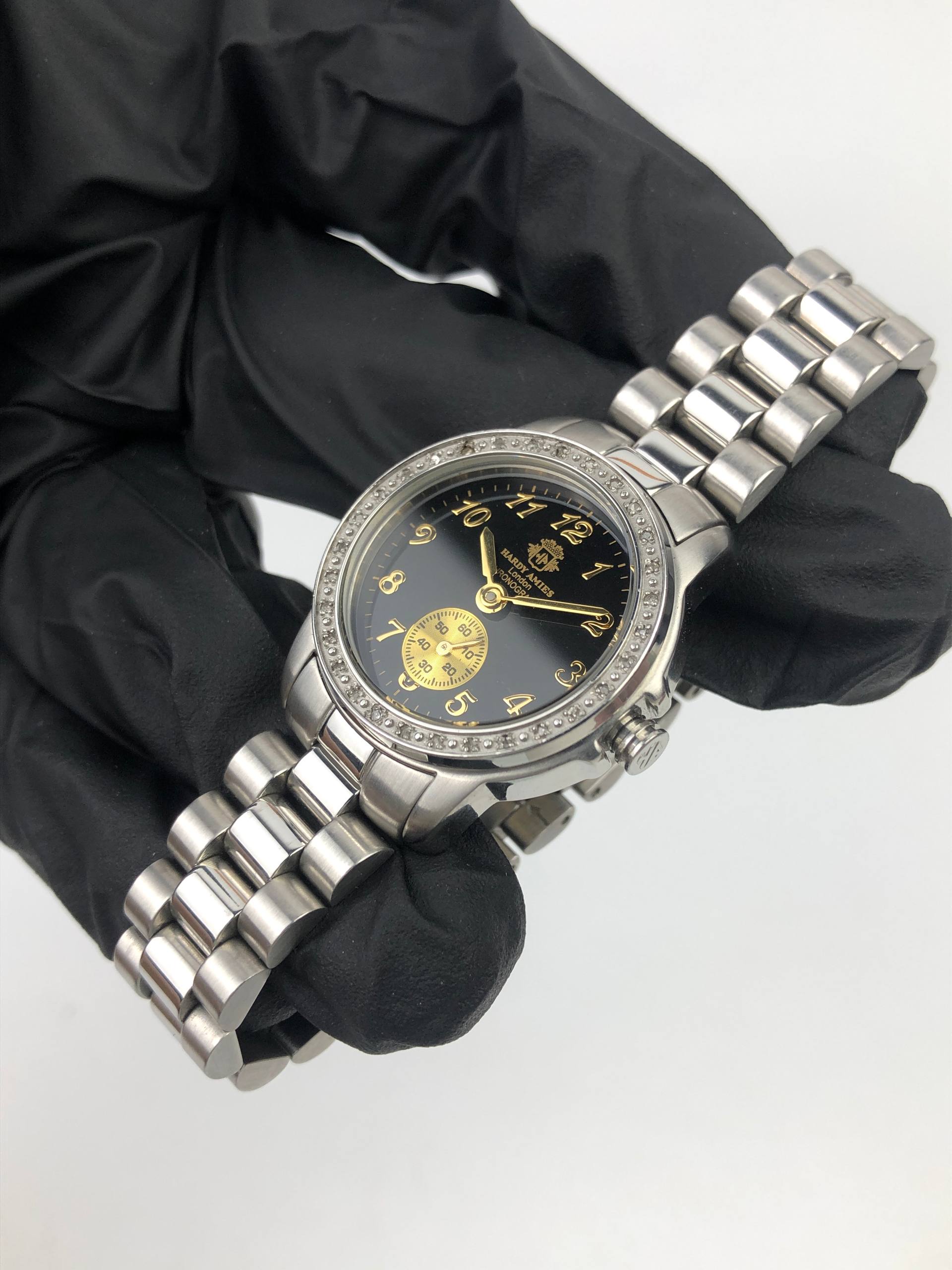 HARDIES AMIES LONDON QUARTZ JAPAN LADIES - Gambar 3
