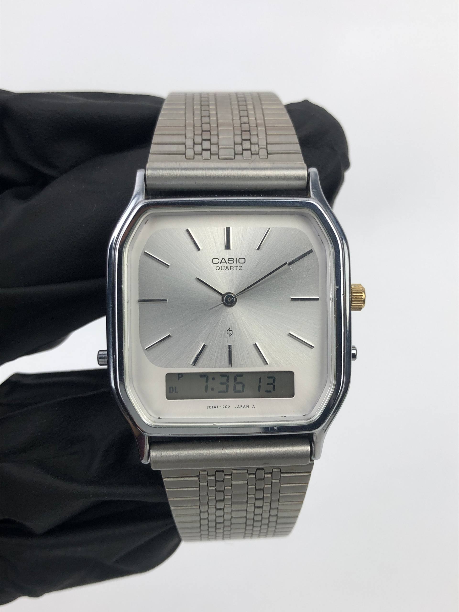 CASIO QUARTZ ANADIGI SQUARE - Gambar 2