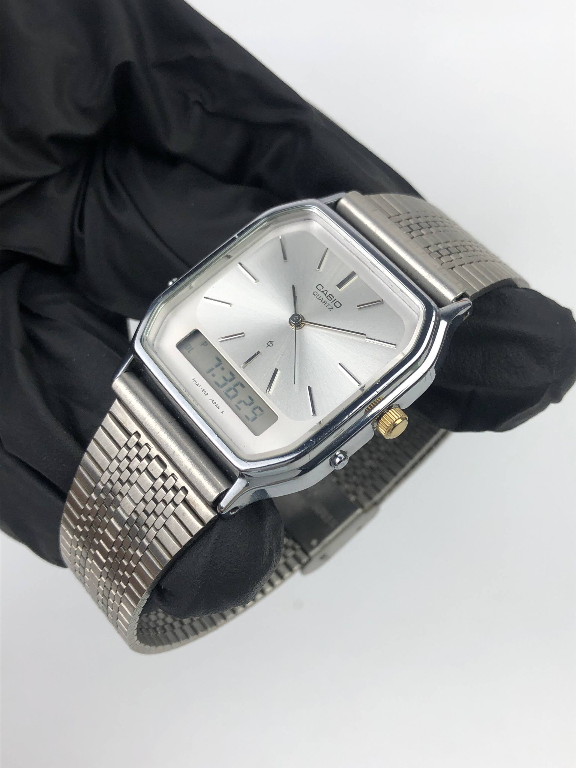 CASIO QUARTZ ANADIGI SQUARE - Gambar 3