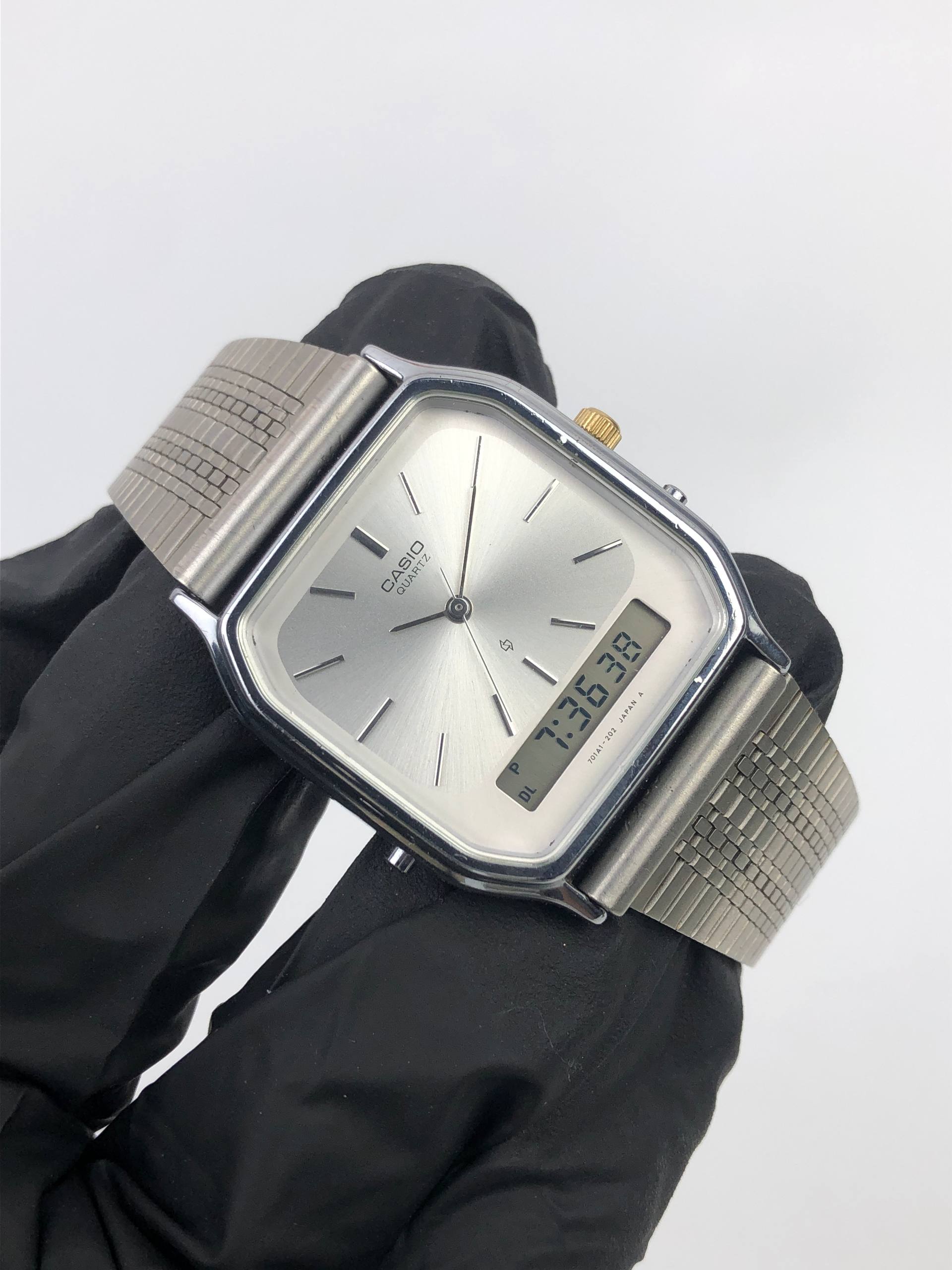 CASIO QUARTZ ANADIGI SQUARE - Gambar 4