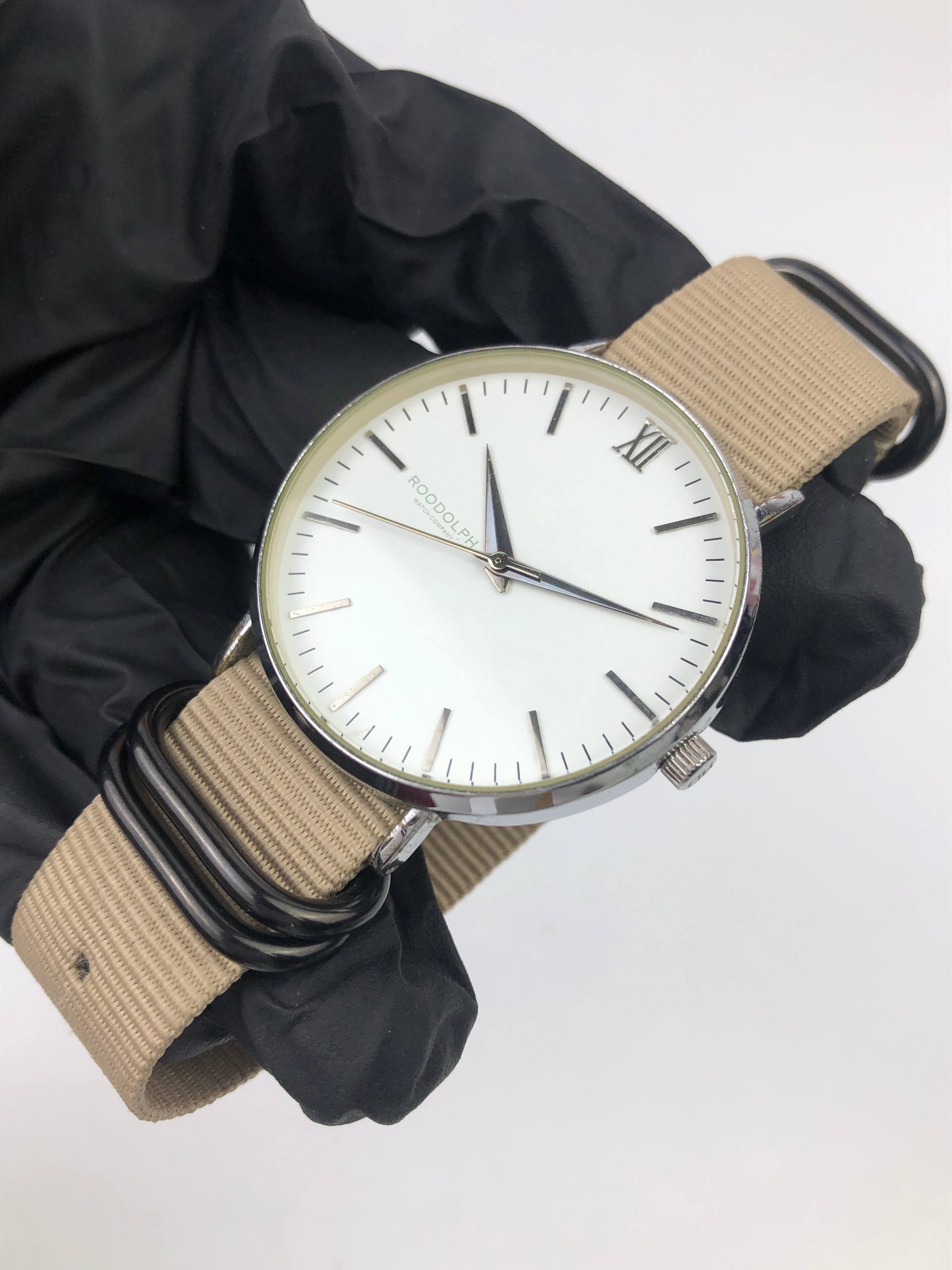RODOLPH WATCH COMPANY REF.3967 MINIMALIST QUARTZ WHITE DIAL - Gambar 3