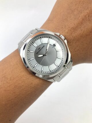 THE CLOCK HOUSE 1964 SILVER DIAL DATE QUARTZ