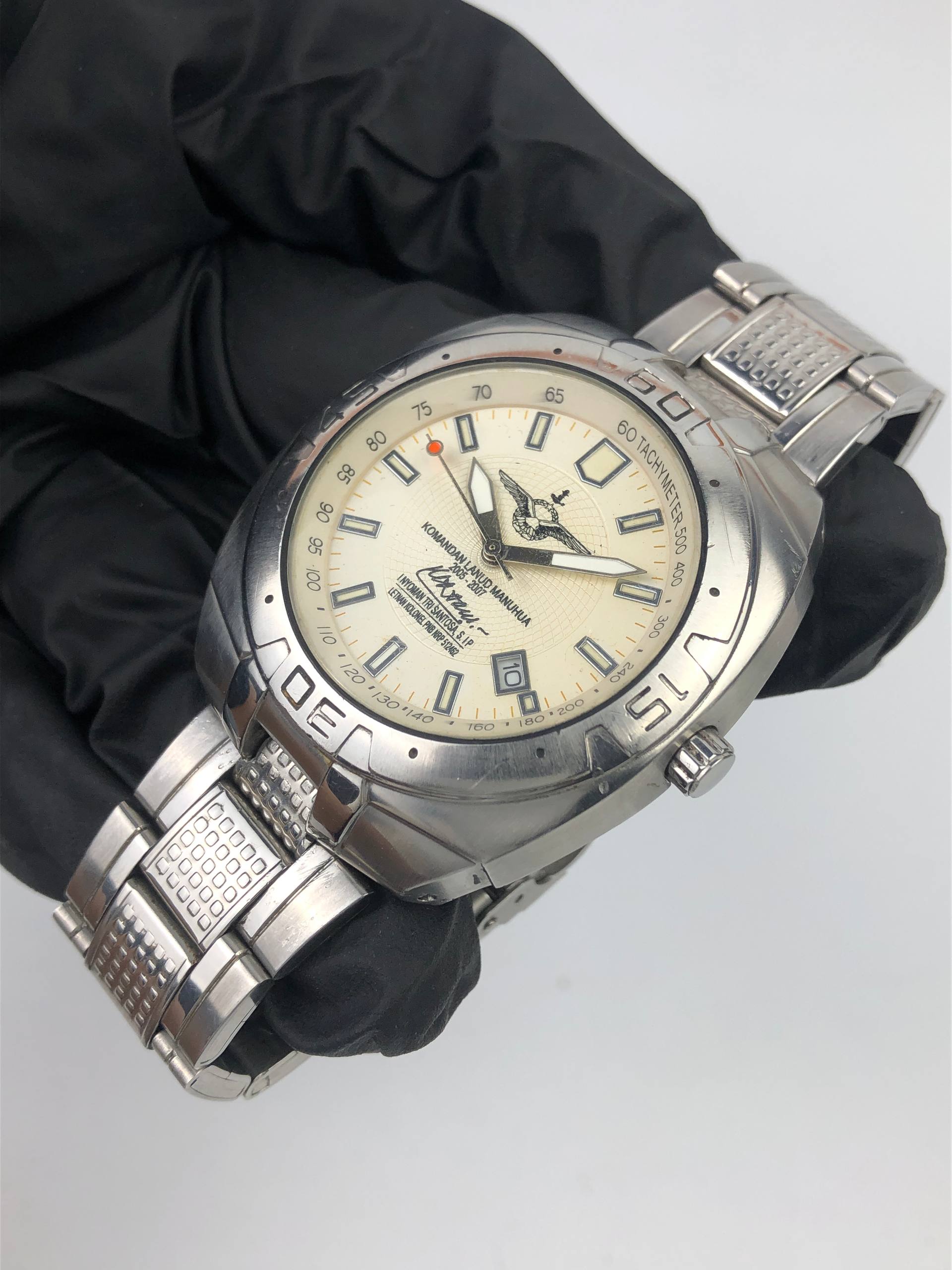 KOMANDO LINTAS UDARA MANDALA YUDHA KOSTRAD COMMEMORATIVE WATCH - Gambar 3