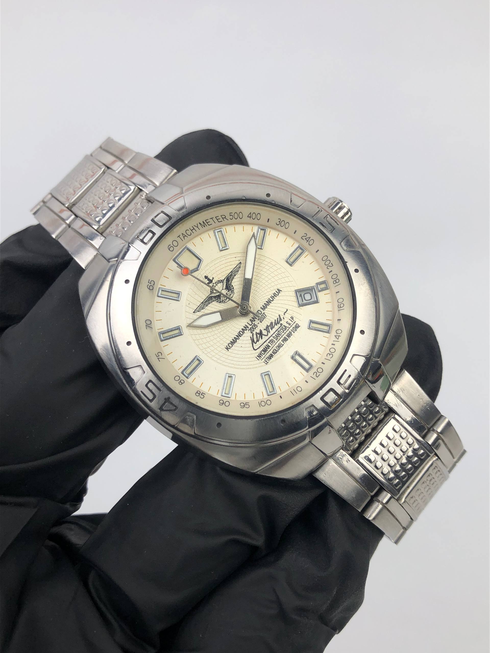 KOMANDO LINTAS UDARA MANDALA YUDHA KOSTRAD COMMEMORATIVE WATCH - Gambar 4