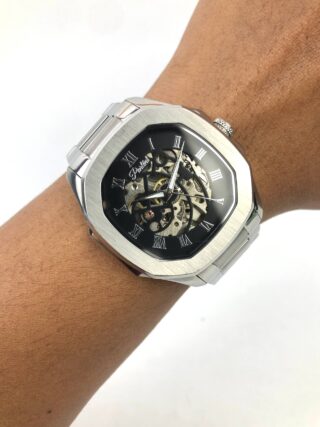 PARLENT GALANT SKELETON AUTOMATIC STAINLESS STEEL