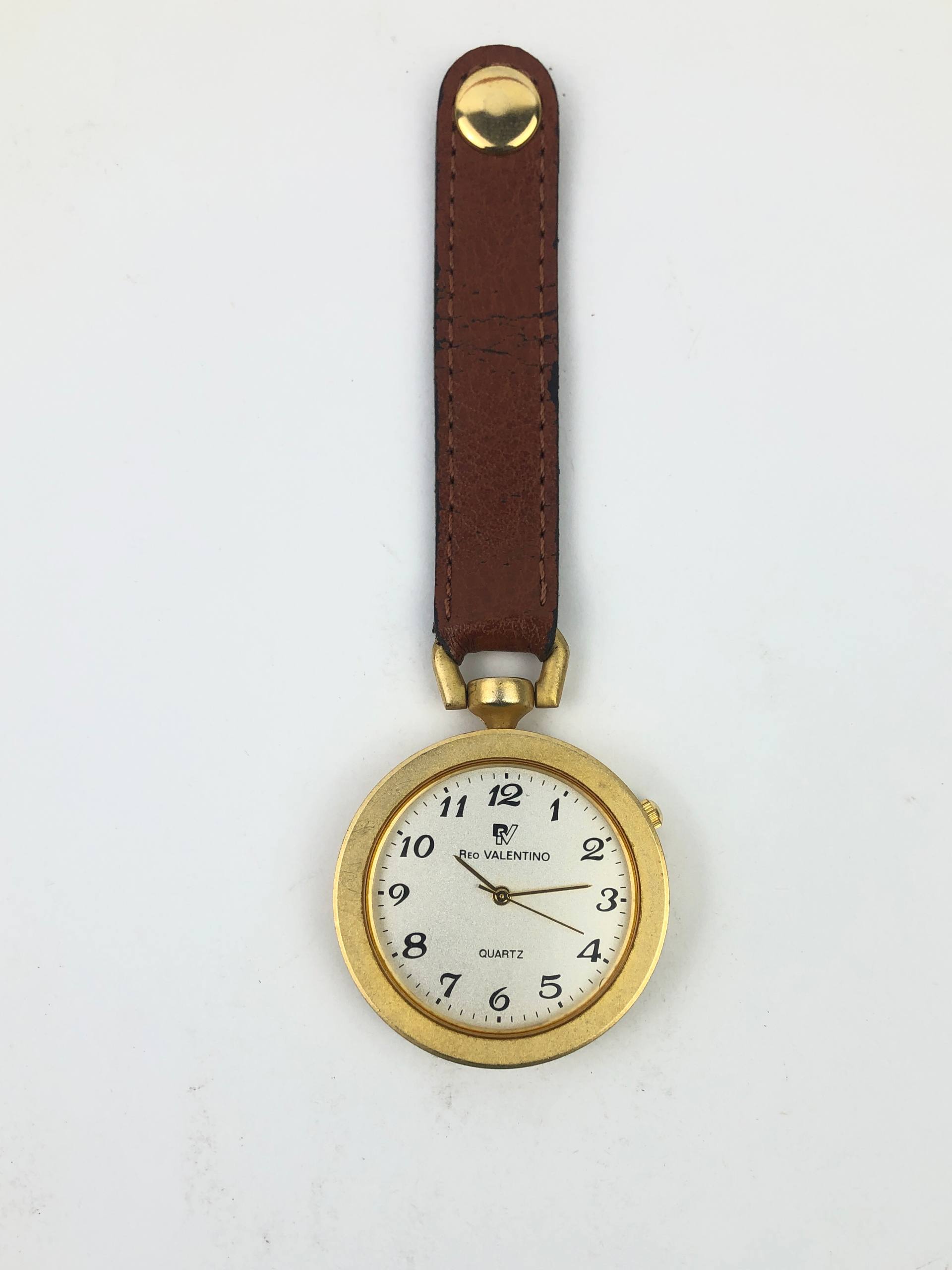 POCKET WATCH JAPAN REO VALENTINO QUARTZ
