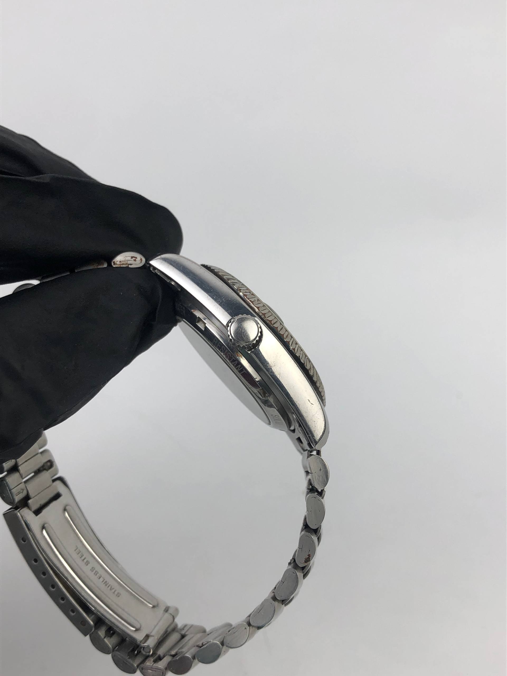 HUGEN AUTOMATIC DATEJUST STYLE MIYOTA MOVEMENT FLUTED BEZEL - Gambar 5