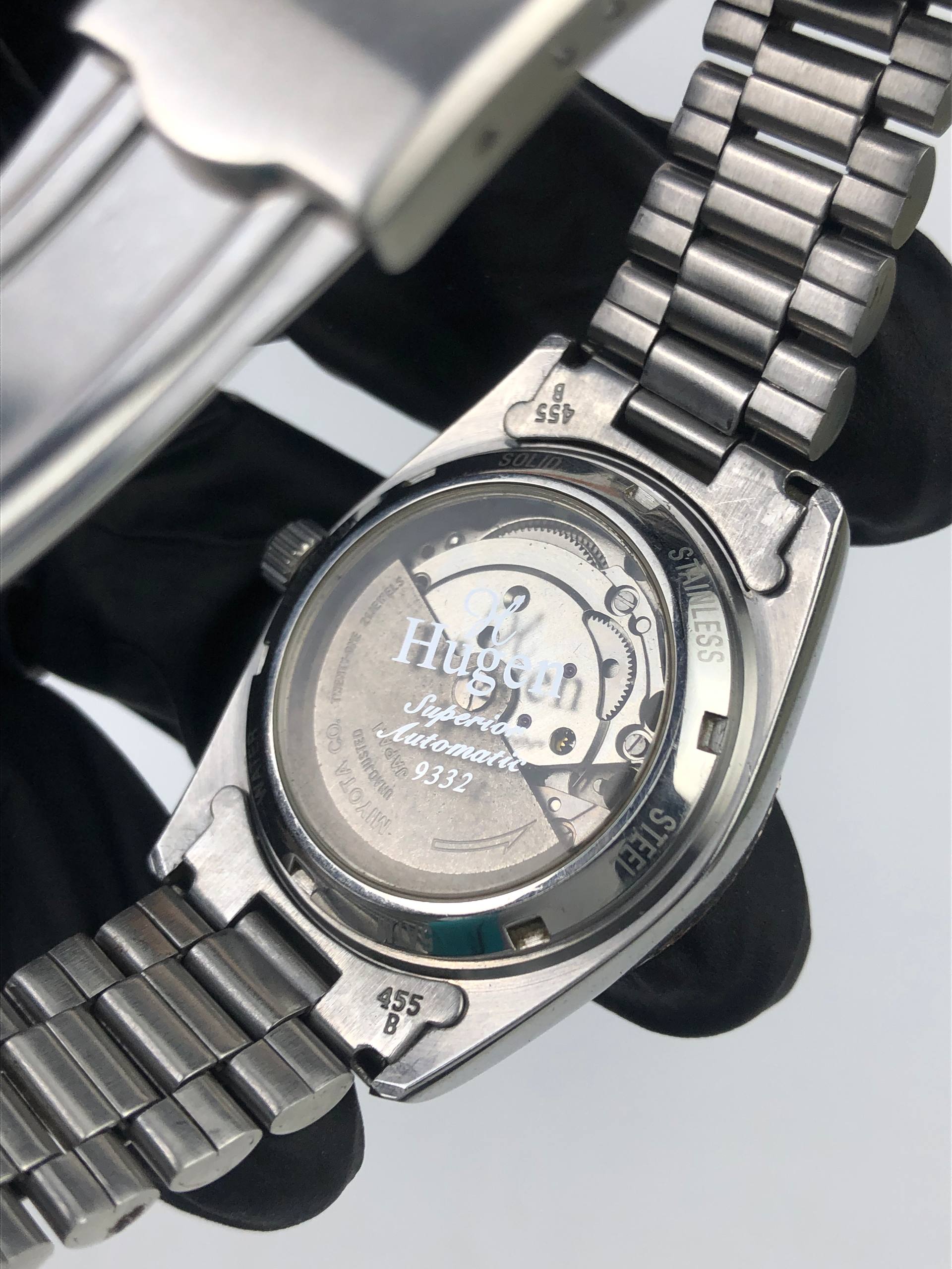 HUGEN AUTOMATIC DATEJUST STYLE MIYOTA MOVEMENT FLUTED BEZEL - Gambar 7