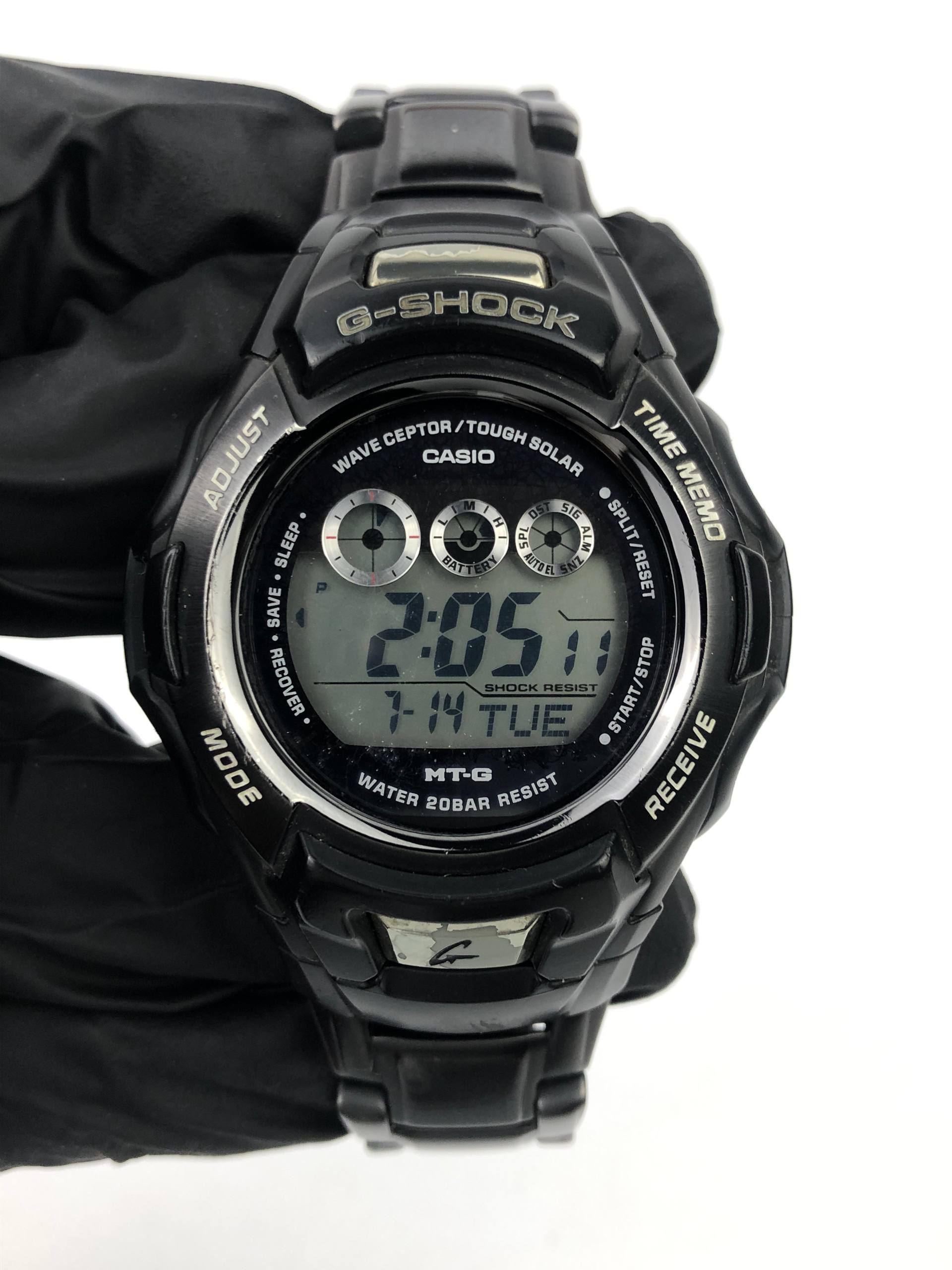 G SHOCK MTG-9200DJ THE G FULL BLACK STEEL ORIGINAL - Gambar 2