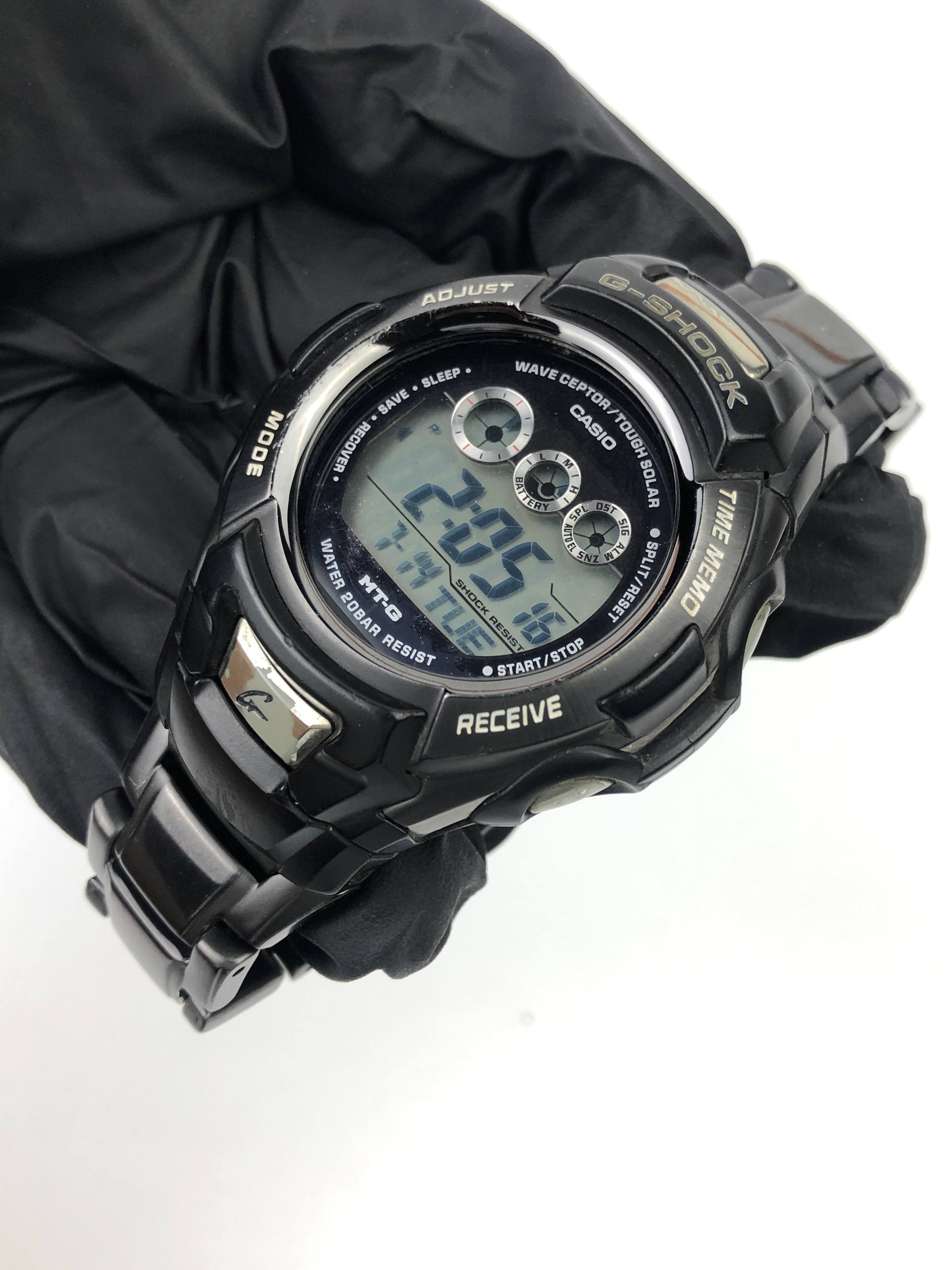 G SHOCK MTG-9200DJ THE G FULL BLACK STEEL ORIGINAL - Gambar 3