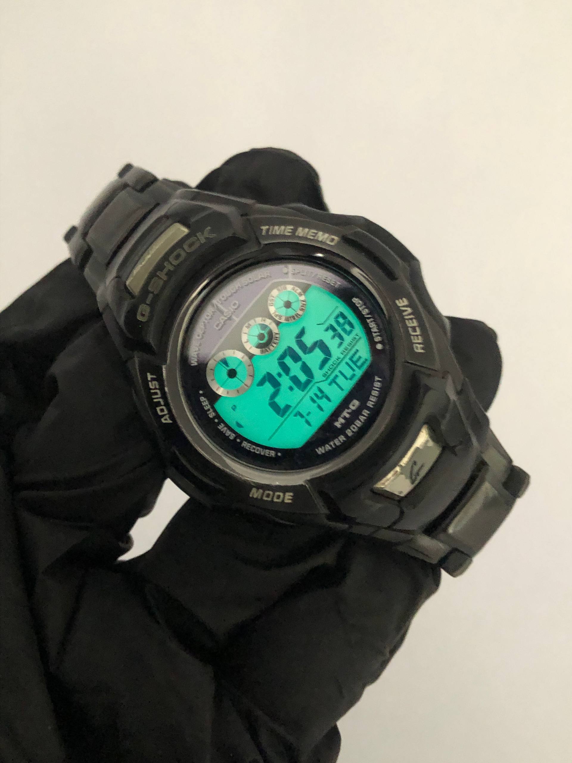 G SHOCK MTG-9200DJ THE G FULL BLACK STEEL ORIGINAL - Gambar 5