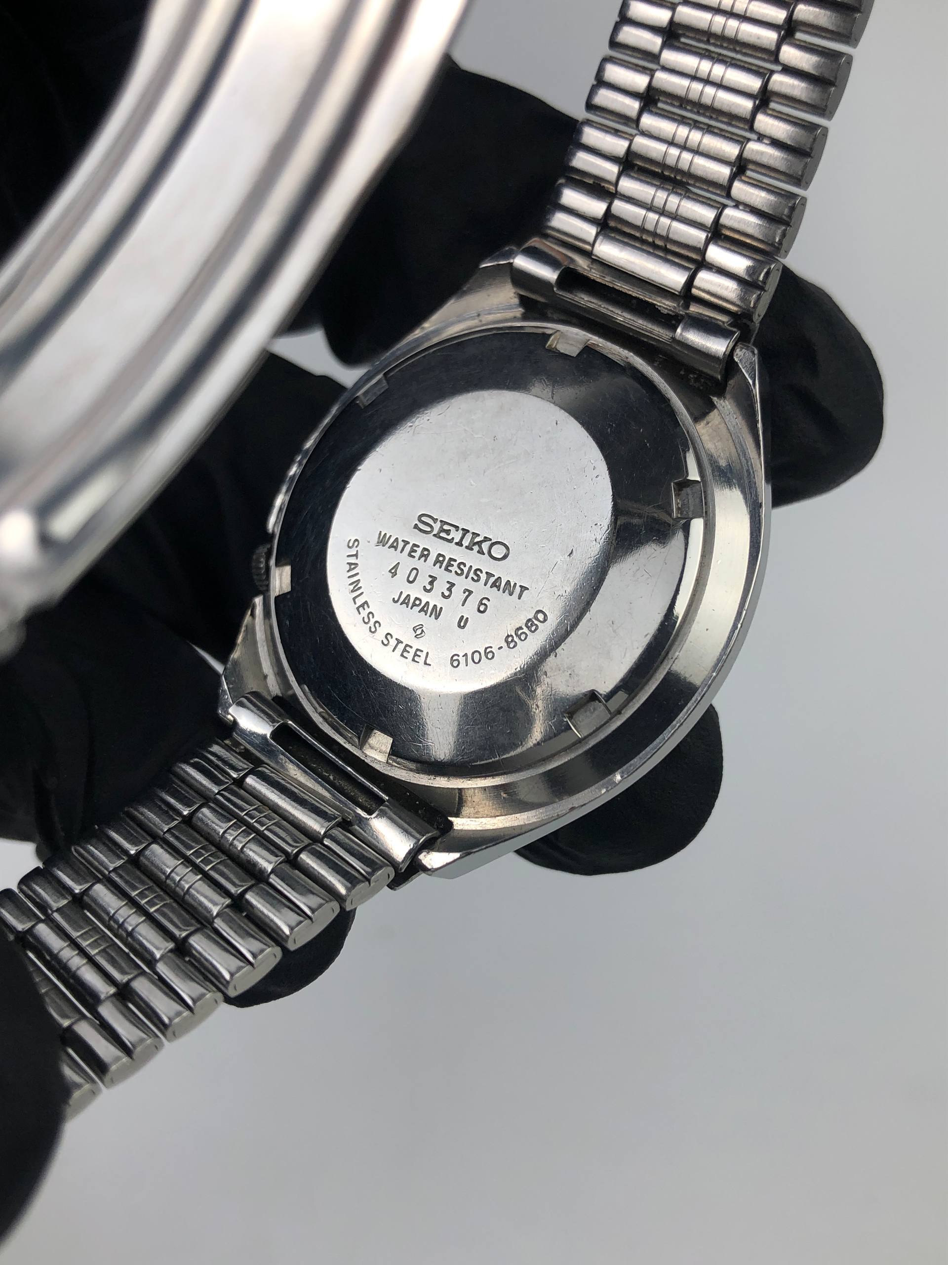 SEIKO 5 ACTUS CAL 6106 STOP SECOND BLUE DIAL - Gambar 8