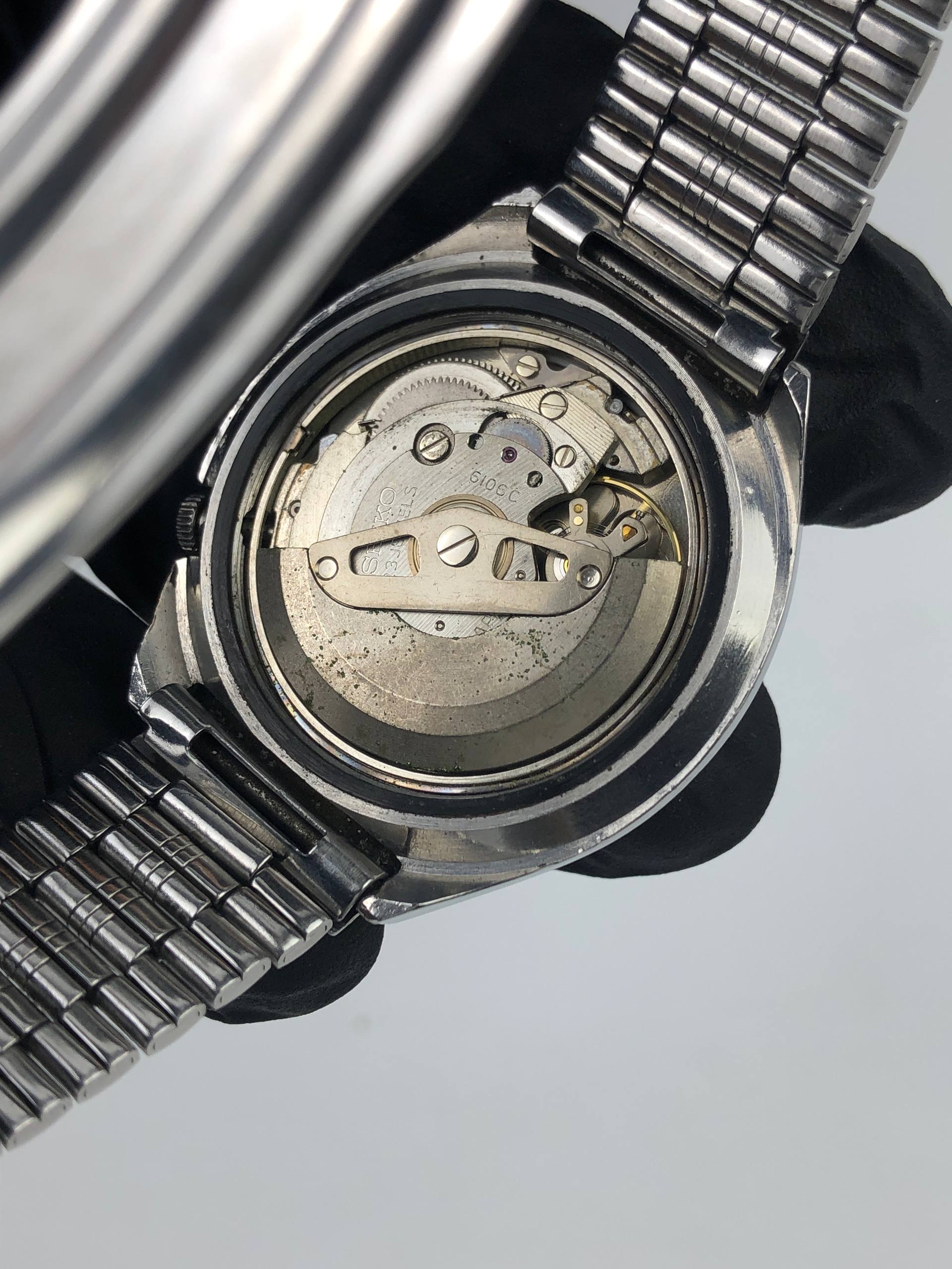 SEIKO 5 ACTUS CAL 6106 STOP SECOND BLUE DIAL - Gambar 9