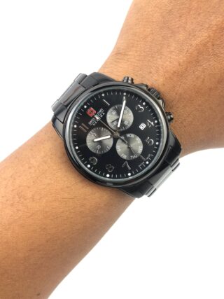 SWISS MILITARY HANOWA CHRONOGRAPH SWIPE HAND QUARTZ SWISS