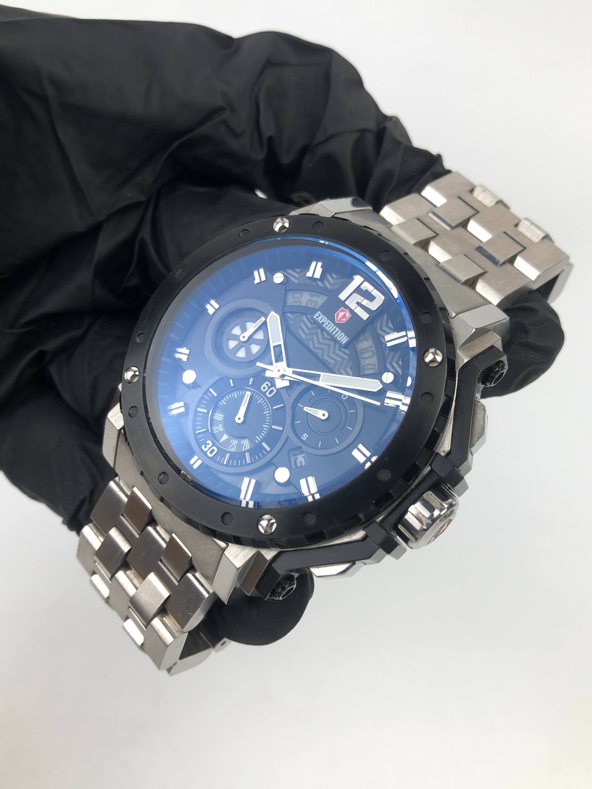 EXPEDITION E6402M MULTIFUNCTION BLACK DIAL - Gambar 3