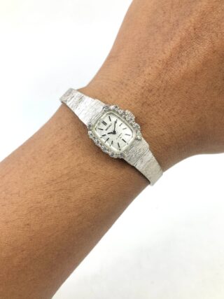SEIKO 17 JEWELS WGP CRYSTAL BEZEL ORIGINAL