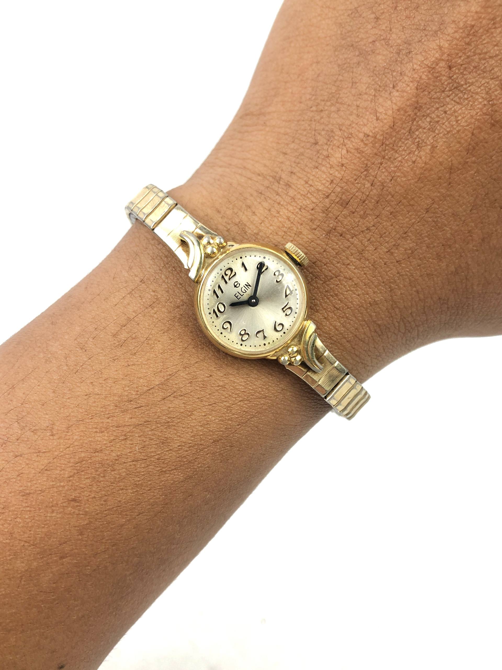 ELGIN USA VINTAGE LADIES BANGLE MANUAL WINDING