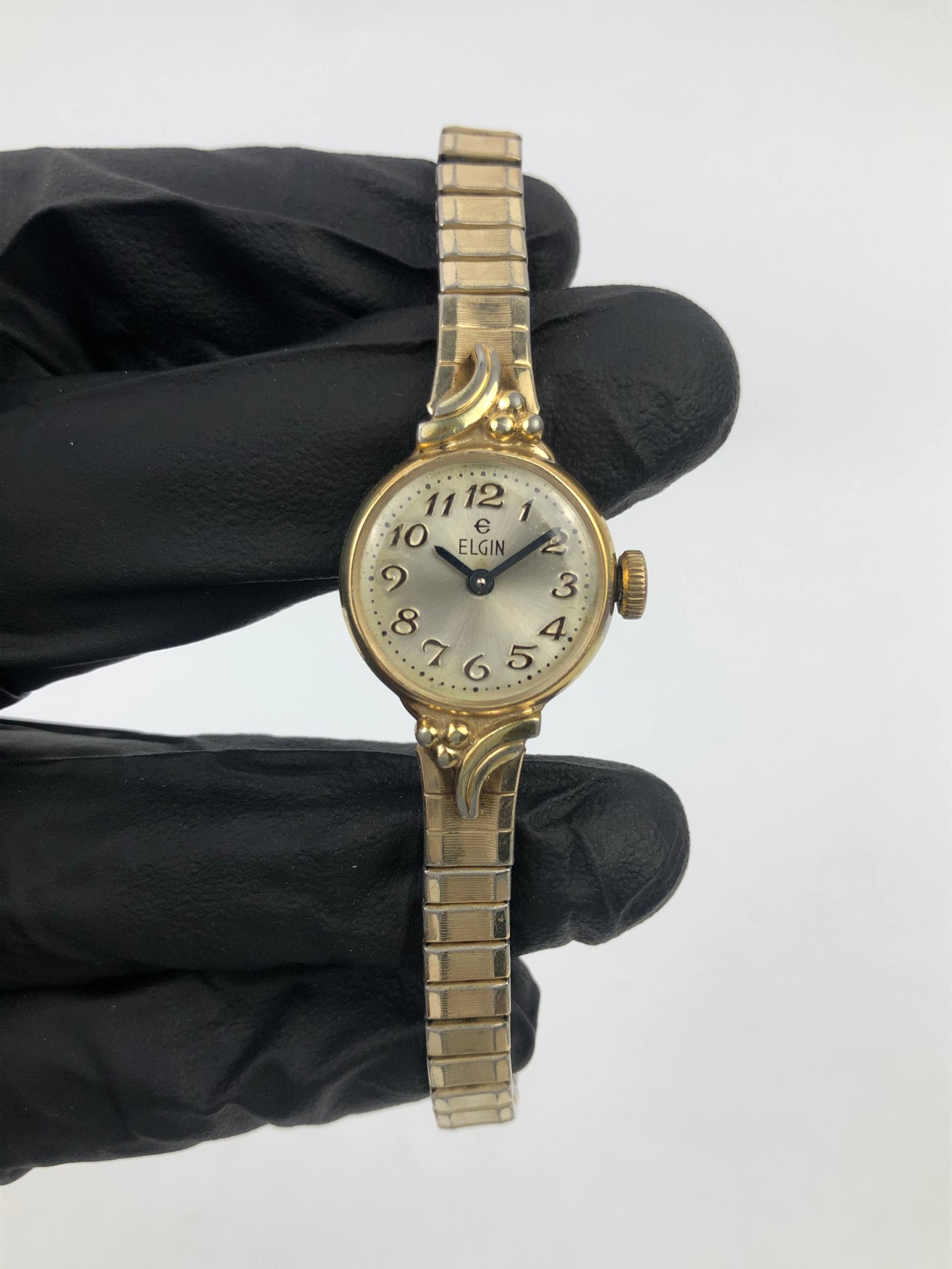 ELGIN USA VINTAGE LADIES BANGLE MANUAL WINDING - Gambar 2
