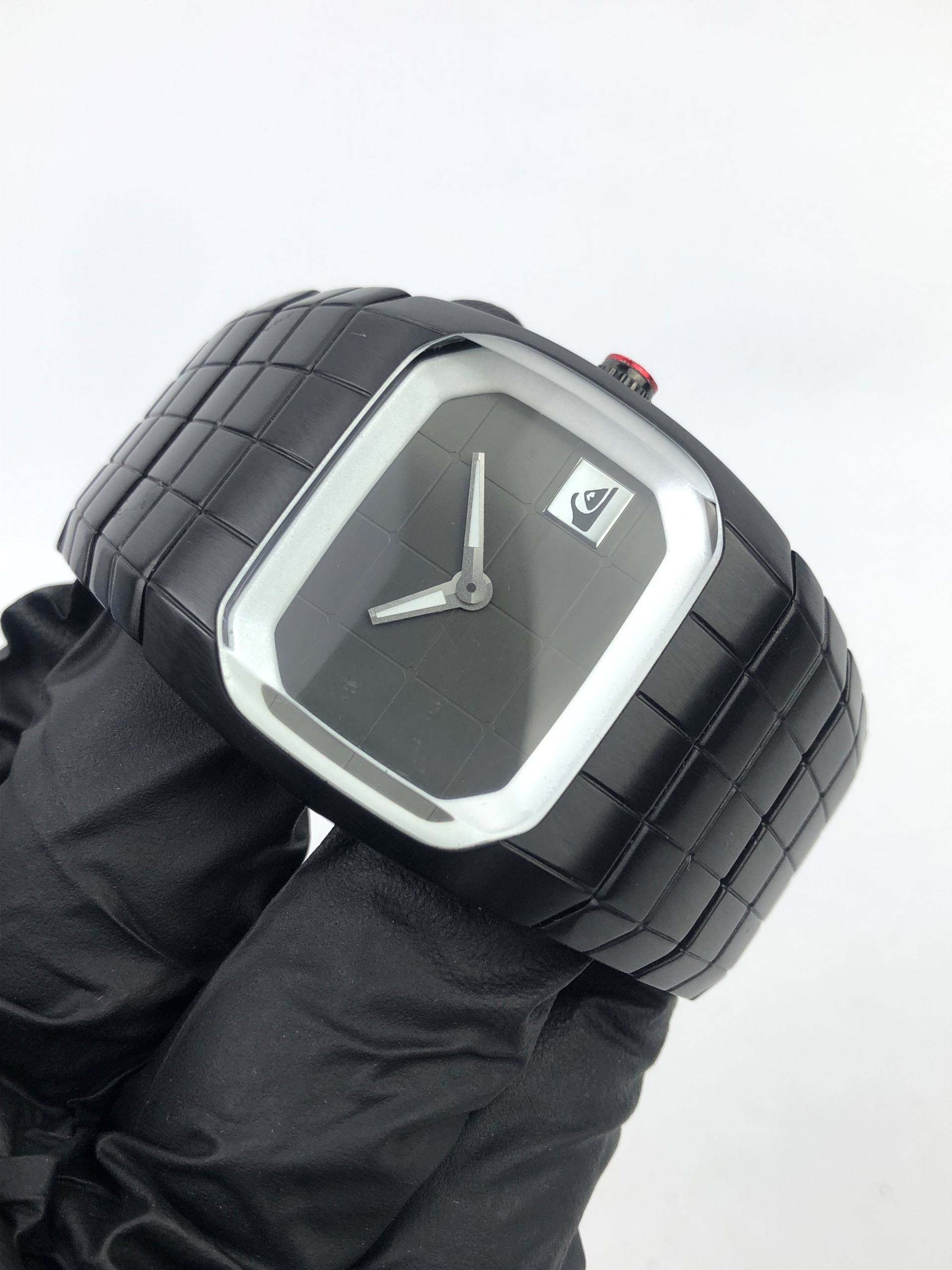NIXON RUBBER PLAYER FULL BLACK ORIGINAL - Gambar 4