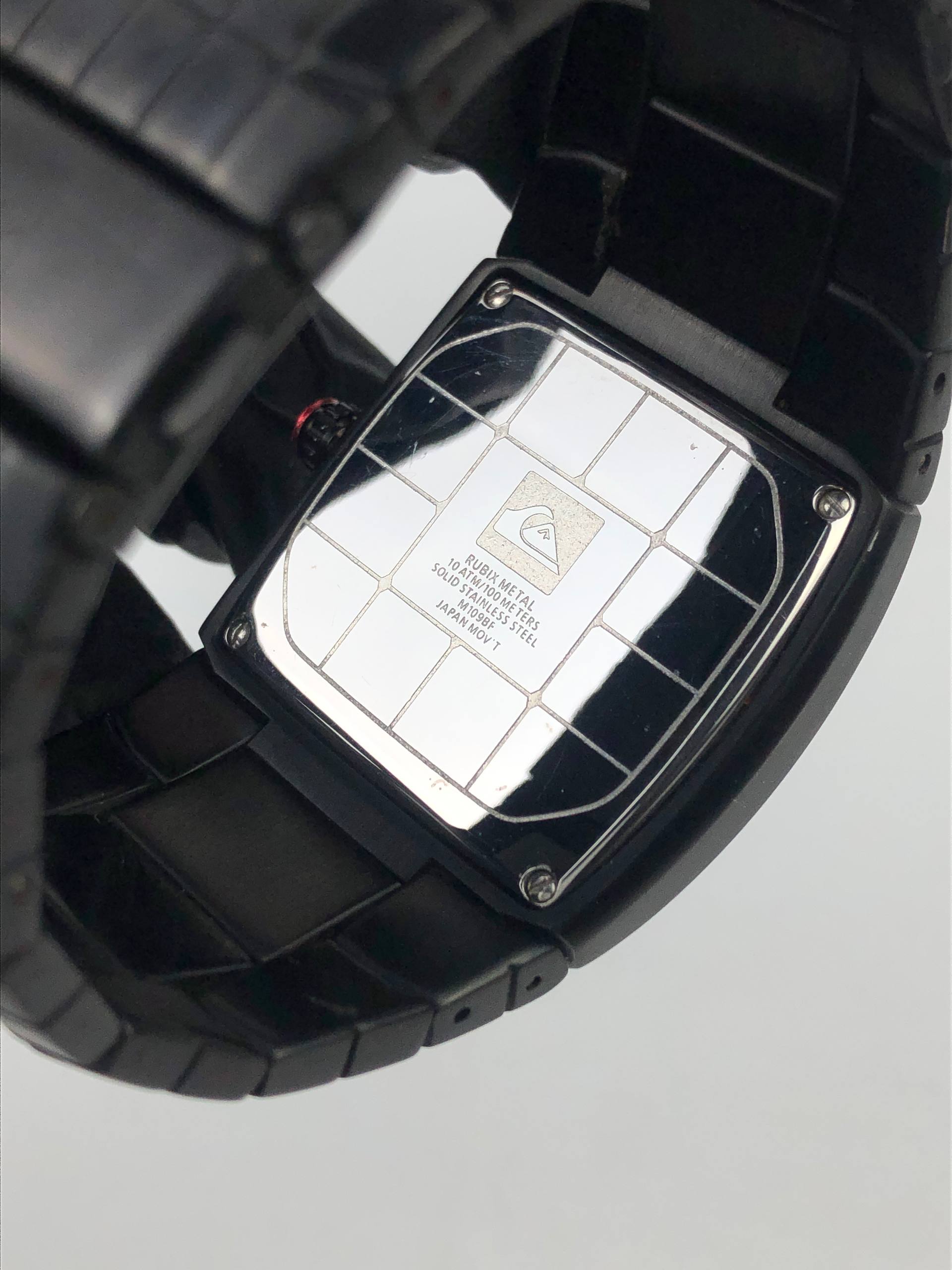 NIXON RUBBER PLAYER FULL BLACK ORIGINAL - Gambar 7