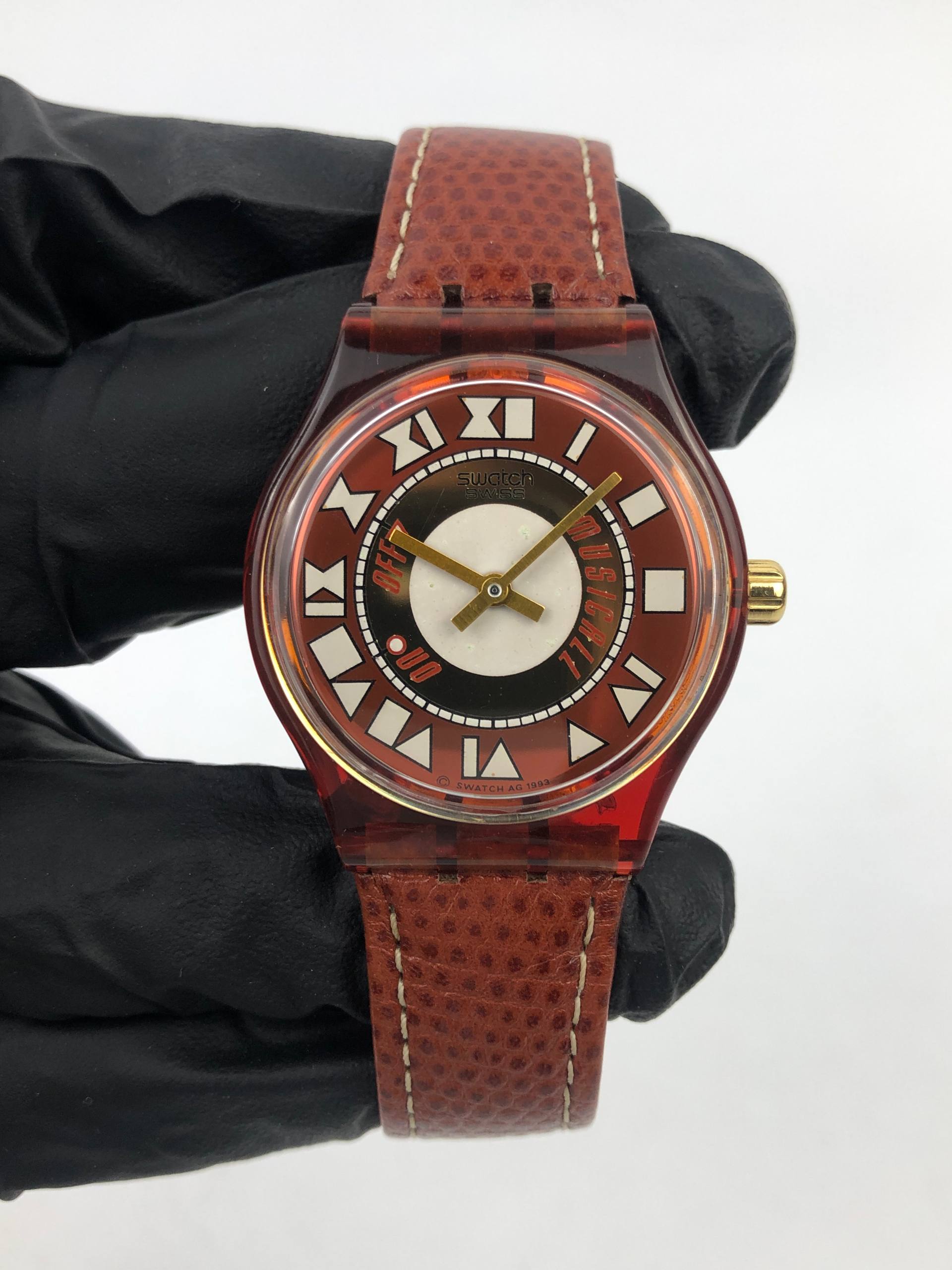 RARE 90’s SWATCH MUSICAL ART DIAL ALL ORIGINAL - Gambar 2