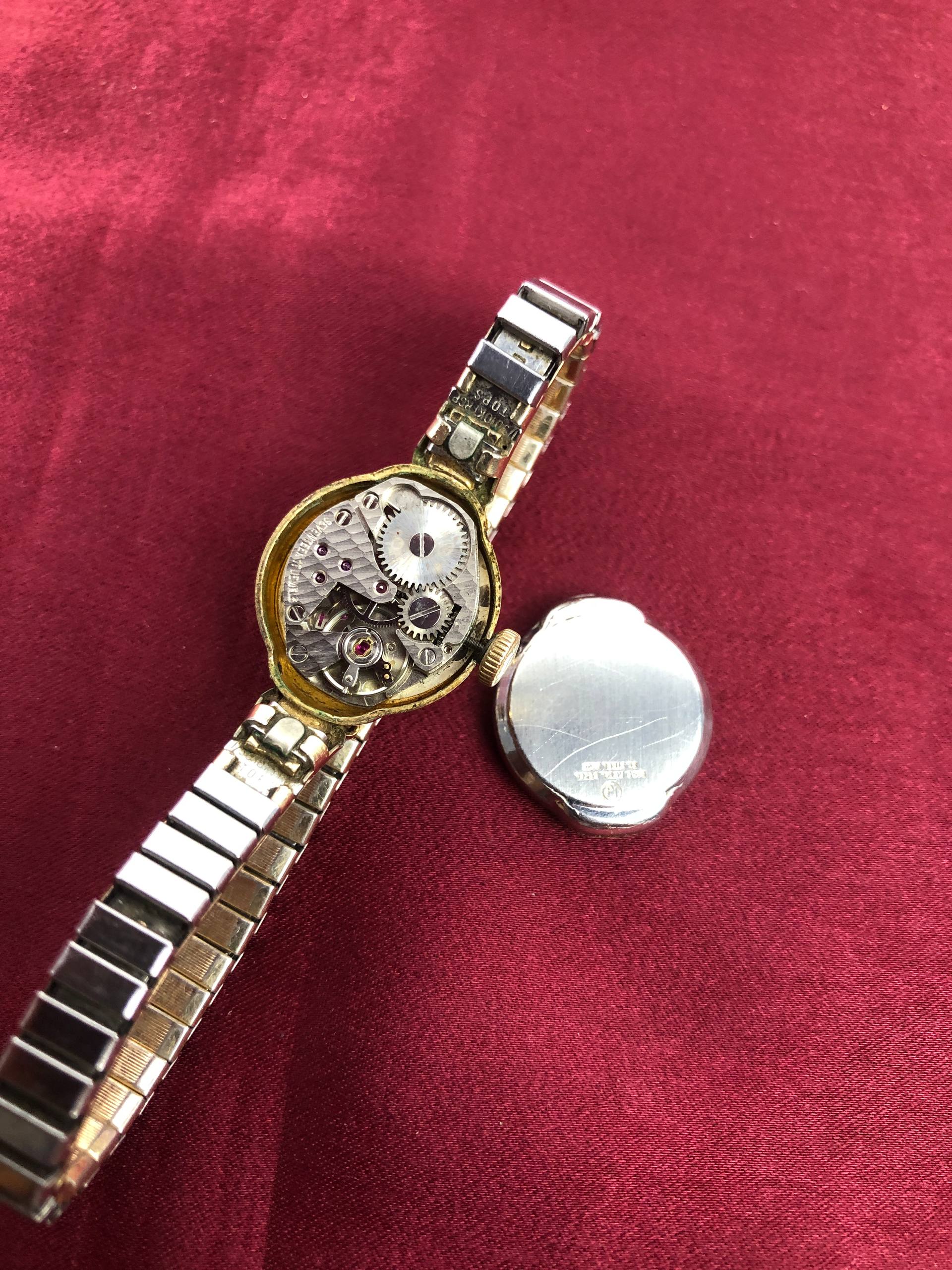 ELGIN USA VINTAGE LADIES BANGLE MANUAL WINDING - Gambar 8