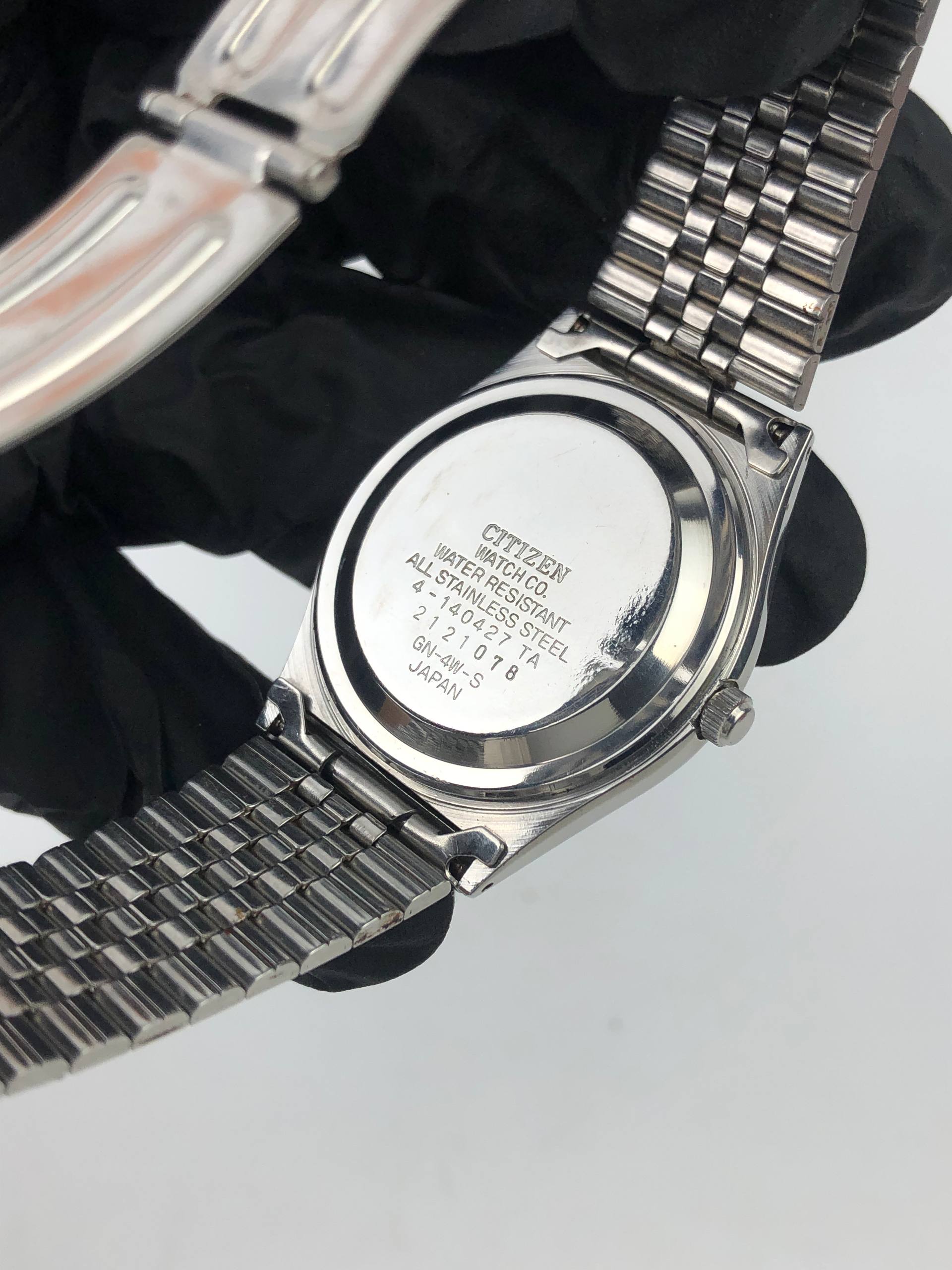 CITIZEN SEVEN STAR QUARTZ WHITE DIAL MINIMALIST VINTAGE - Gambar 8