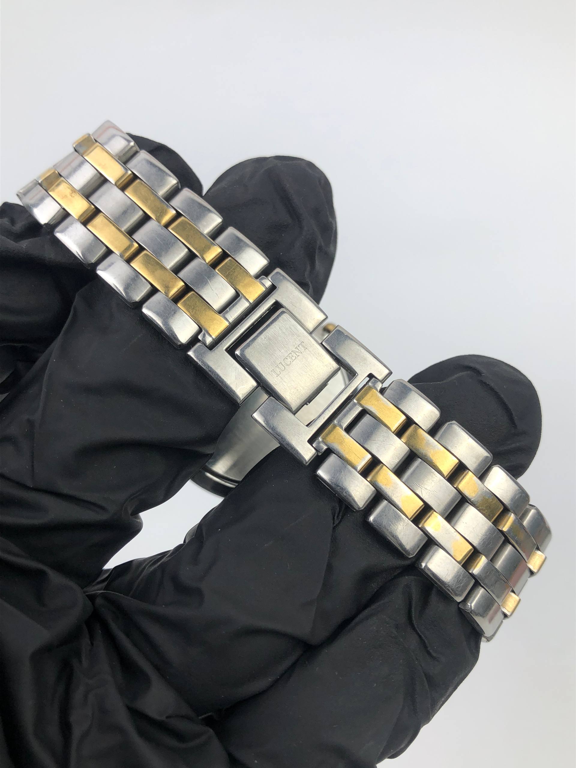 SEIKO LUCENT CAL 7N42 TWO TONE ROMAN DIAL DATE QUARTZ - Gambar 7