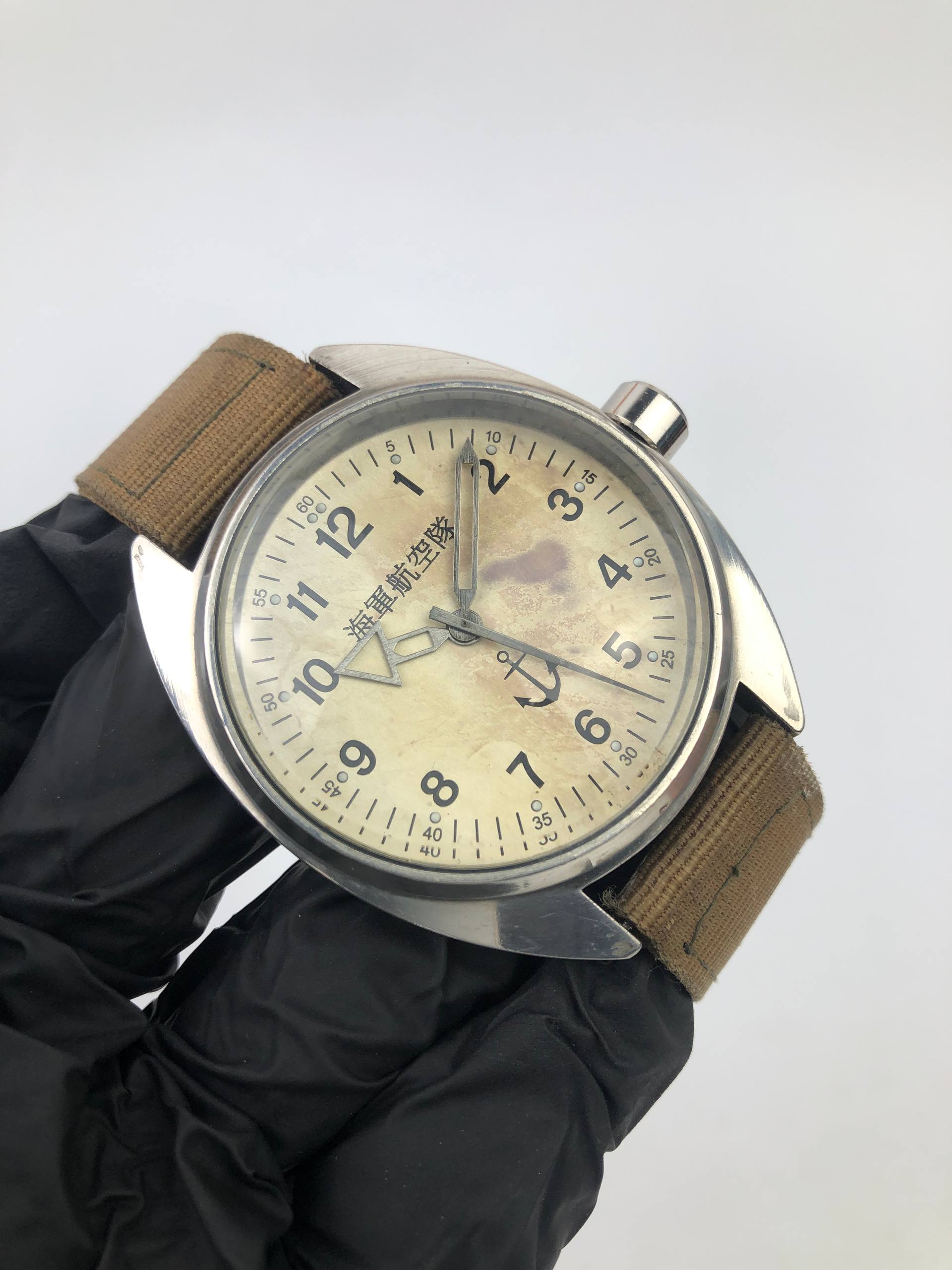 FIELD WATCH SHANGHAI NAVY MILITARY STYLE QUARTZ - Gambar 4