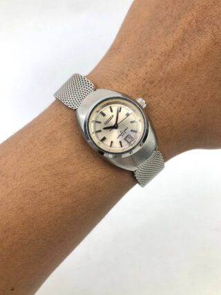 CITIZEN COSMO STAR DATE MESH BRACELET AUTOMATIC LADIES VINTAGE