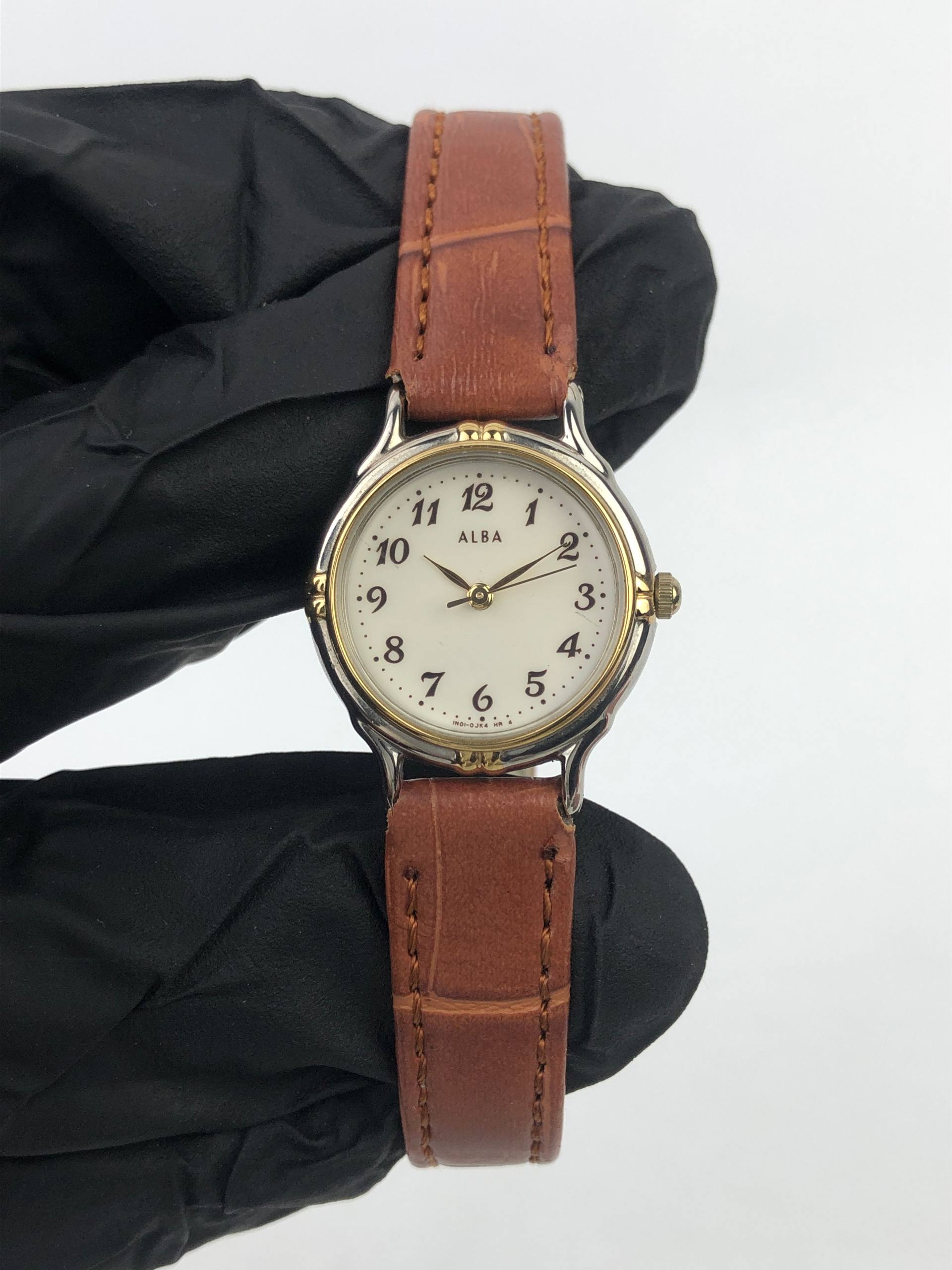ALBA QUARTZ ARABIC DIAL LADIES DRESS WATC - Gambar 2